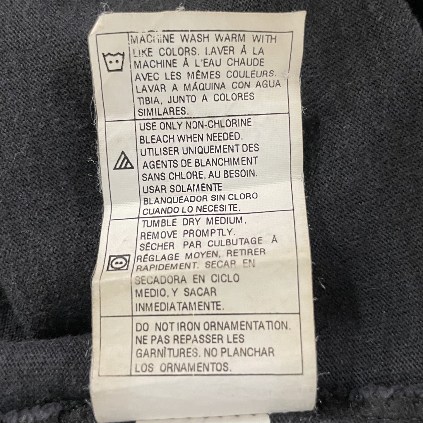 00s vintage 古着 ビンテージ カーハート Carhartt  長袖 ロンT フェード 鬼フェード フロントプリント