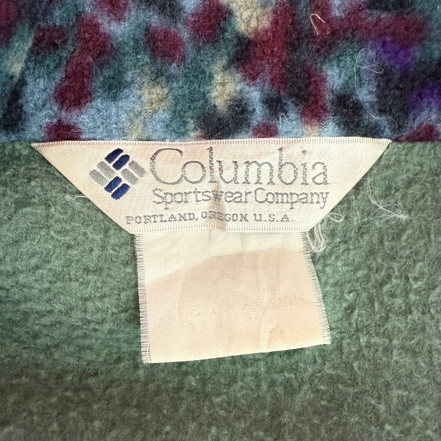 90s vintage 古着 ビンテージ コロンビア Columbia アウトドア ストリート スケーター パープル グリーン
