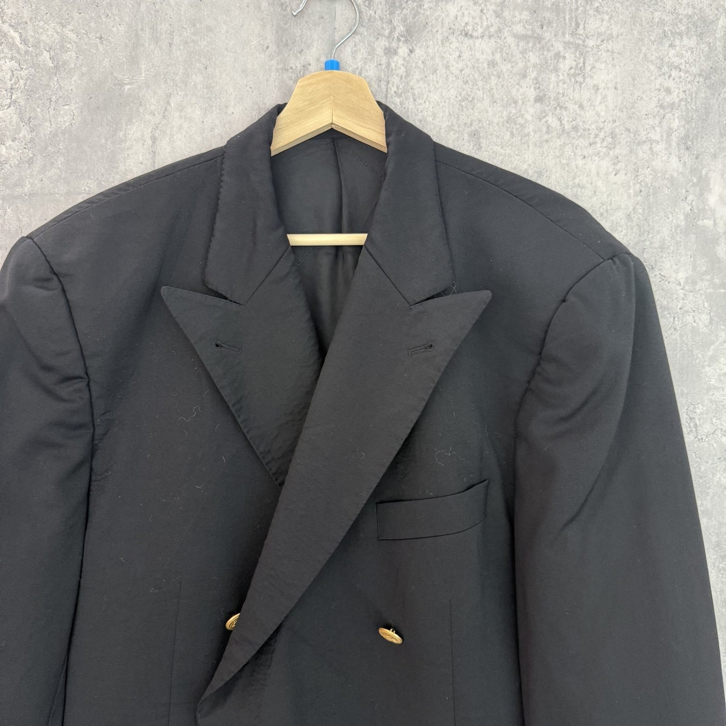 00s vintage 古着 ビンテージ バーバリー BURBERRY カジュアル ダブルテーラードジャケット シティ