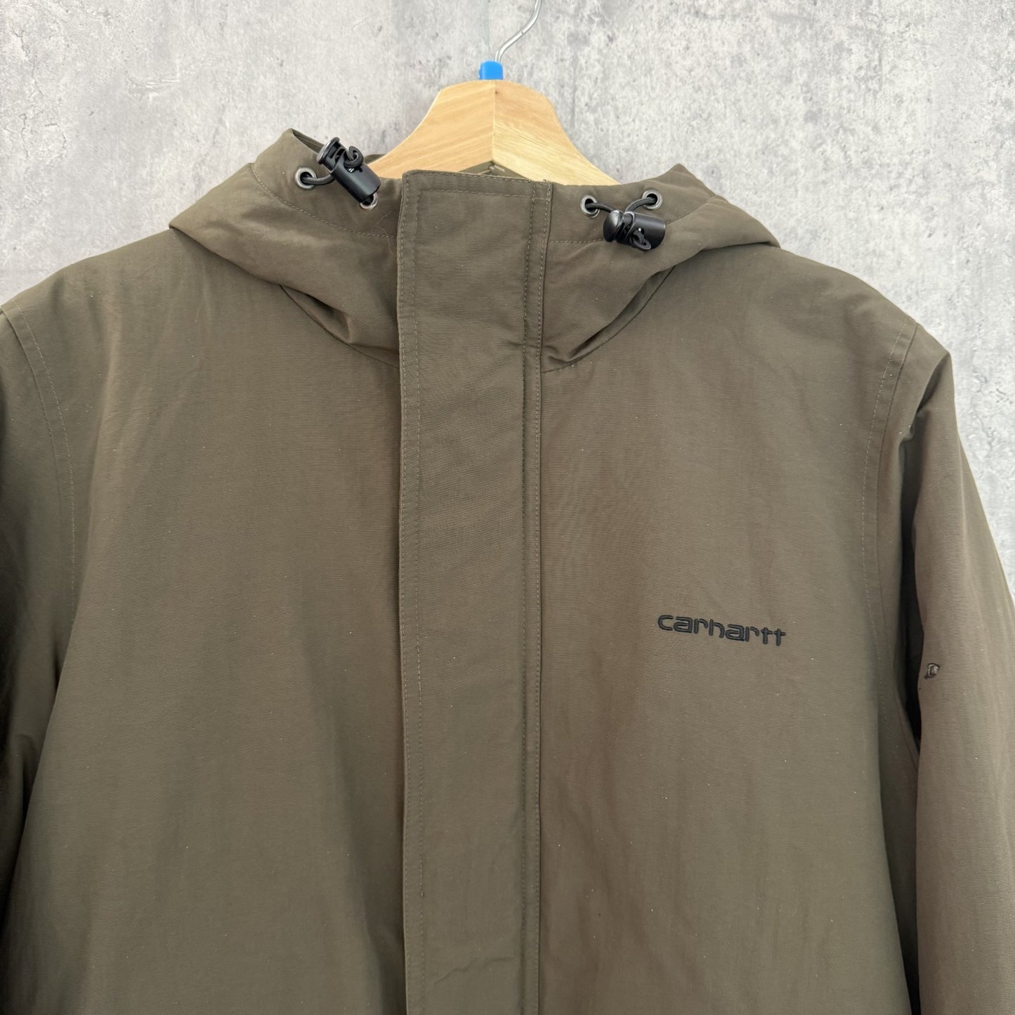 00s vintage 古着 ビンテージ カーハート Carhartt ナイロンジャケット 刺繍 フルジップ スケーター