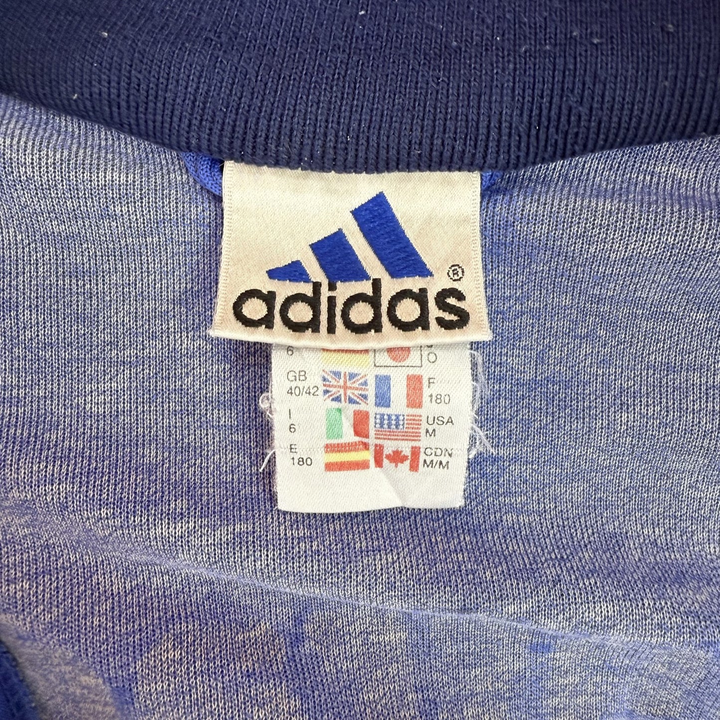 90s vintage 古着 ビンテージ アディダス adidas 刺繍 ストリート トラックジャケット スポーツ カジュアル
