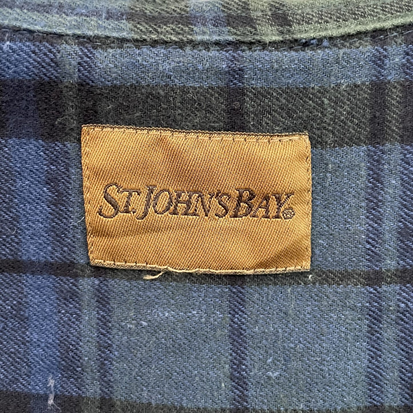 00s vintage 古着 ビンテージ ST.JOHNSBAY 長袖シャツ セントジョンズベイ チェック柄 ロングスリーブ