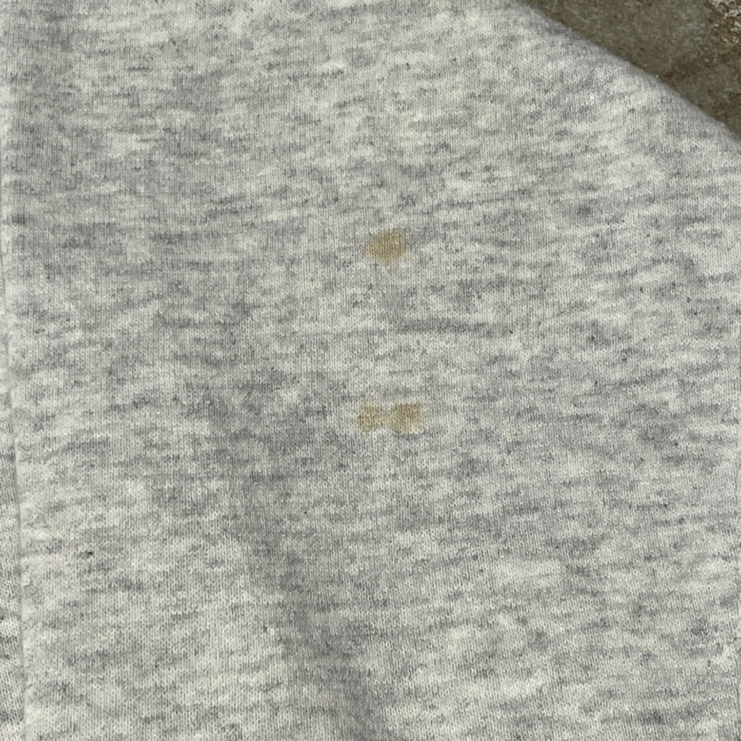 90s unknown JUNIATA VALLEY junior high scool 発泡プリント 杢グレー L