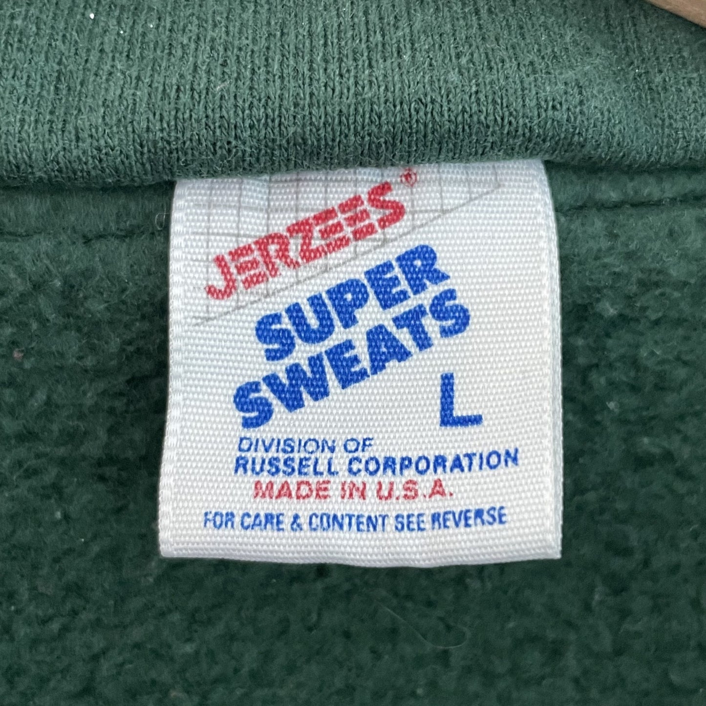 90s vintage 古着 ビンテージ USA製 ジャージーズ JERZEES ハーフジップ スウェット ワンカラー