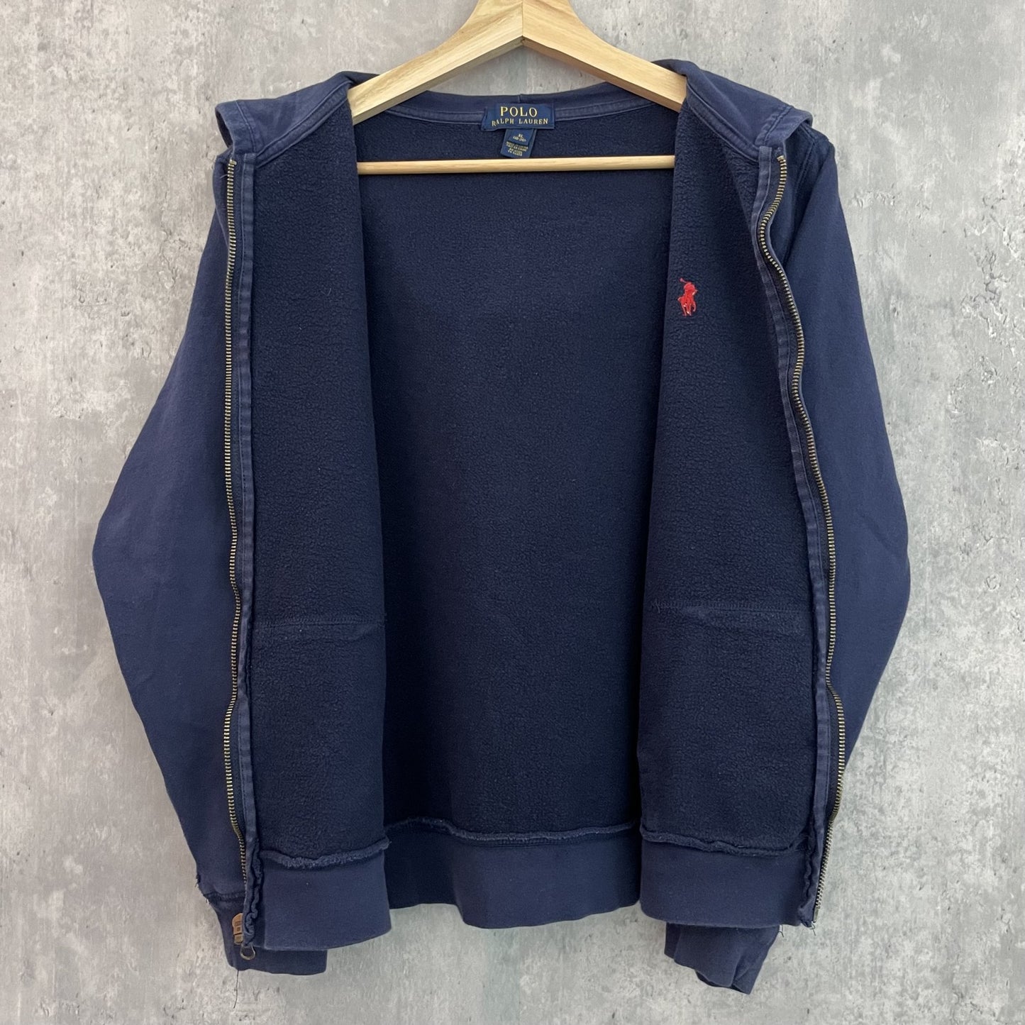 00s vintage 古着 ビンテージ ラルフローレン RalphLauren フルジップ パーカー スウェット