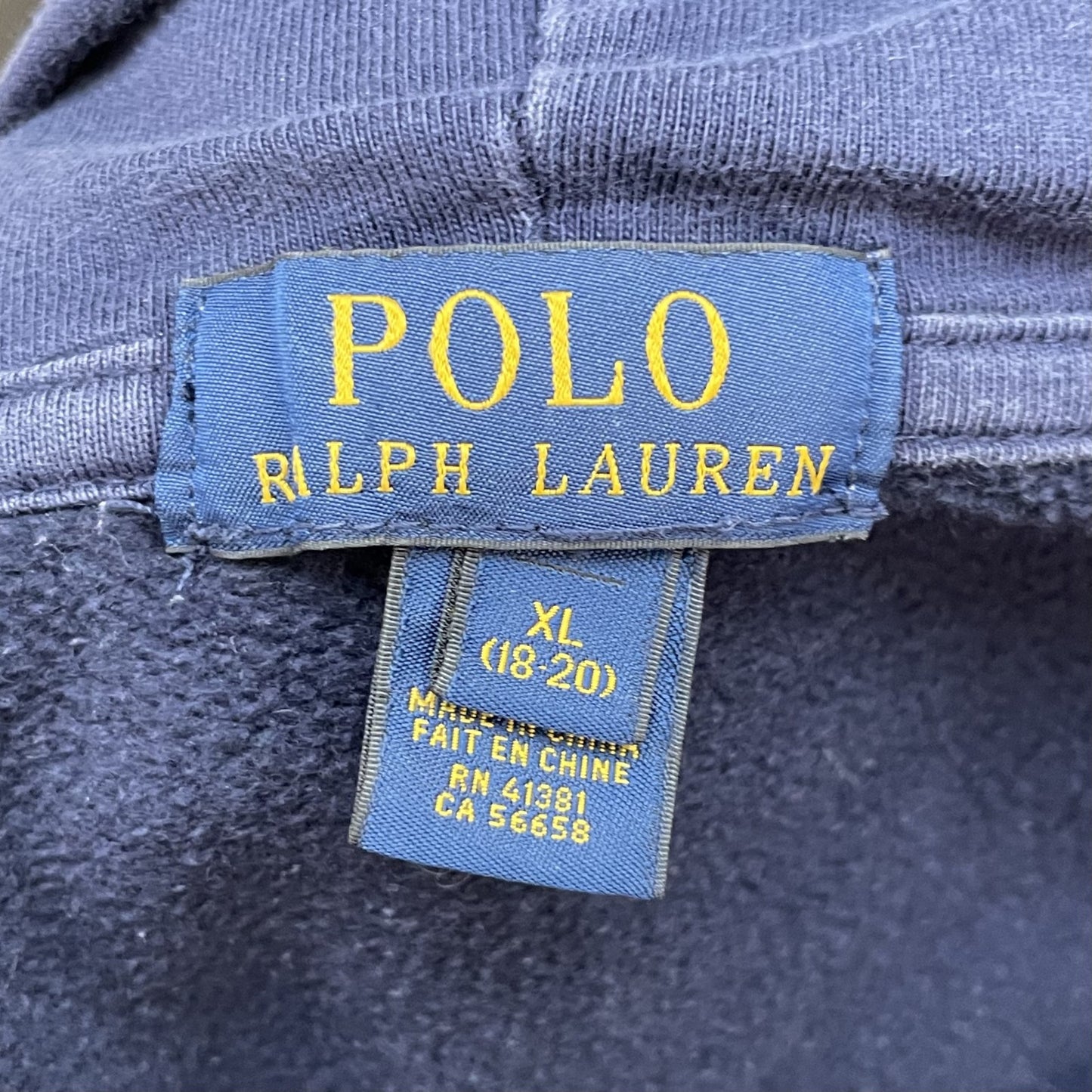 00s vintage 古着 ビンテージ ラルフローレン RalphLauren フルジップ パーカー スウェット