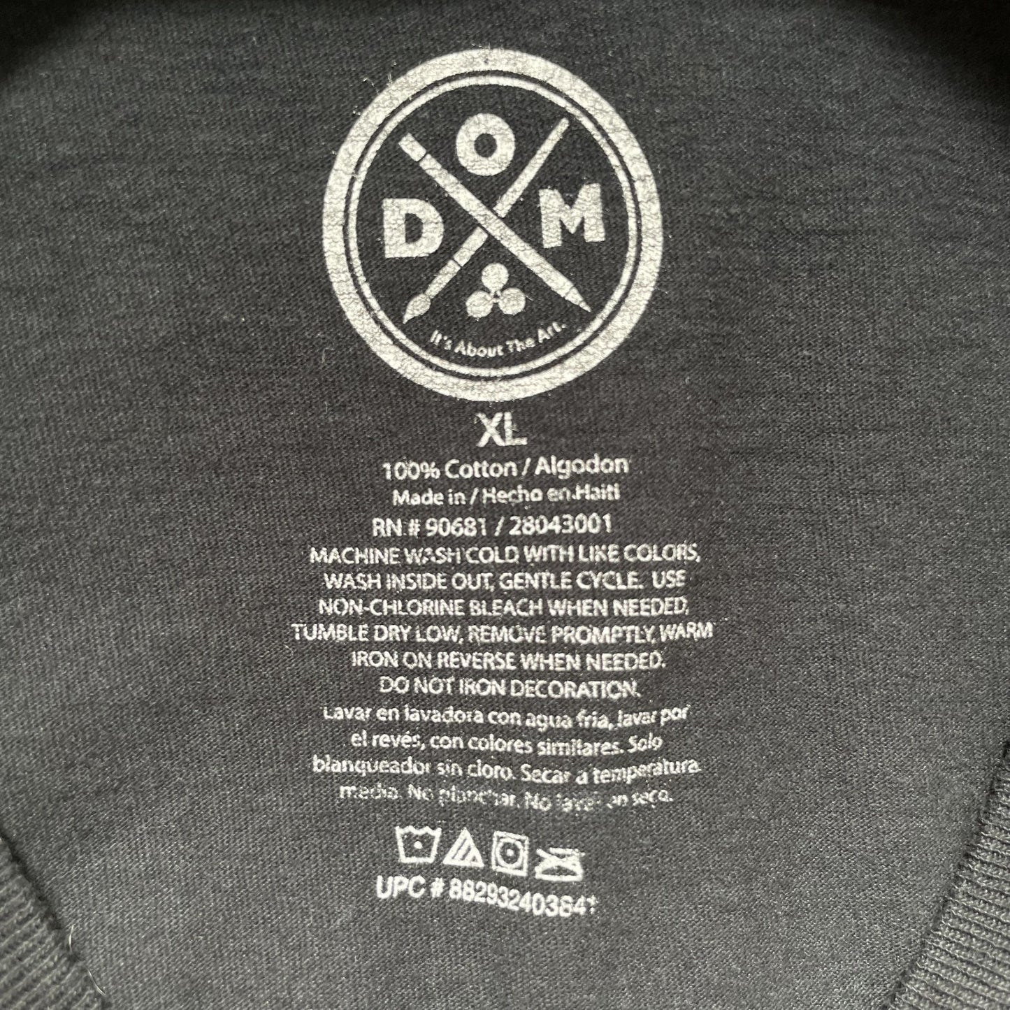 00s vintage 古着 ビンテージ ODM プリントTシャツ 大判プリント スカル 骸骨 Skull