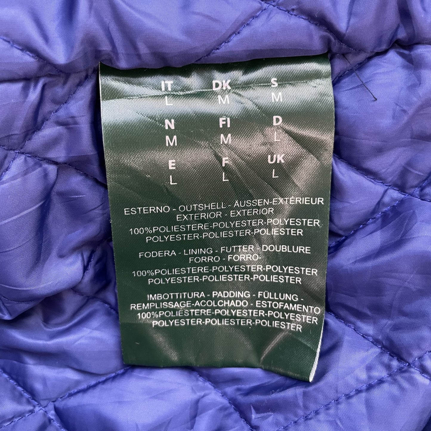 00s vintage 古着 ビンテージ BEVERLYHILLS POLOCLUB ビバリーヒルズ ポロクラブ ナイロンジャケット 裏地 キルティング