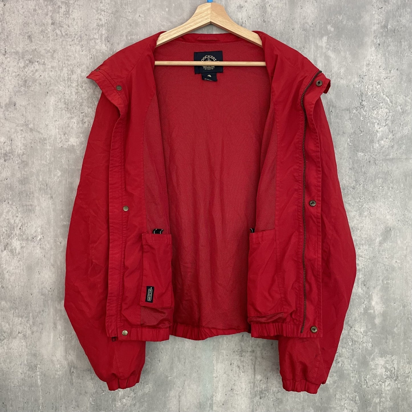00s vintage 古着 ビンテージ ドッカーズ DOCKERS マウンテンパーカー 無地 ナイロンジャケット