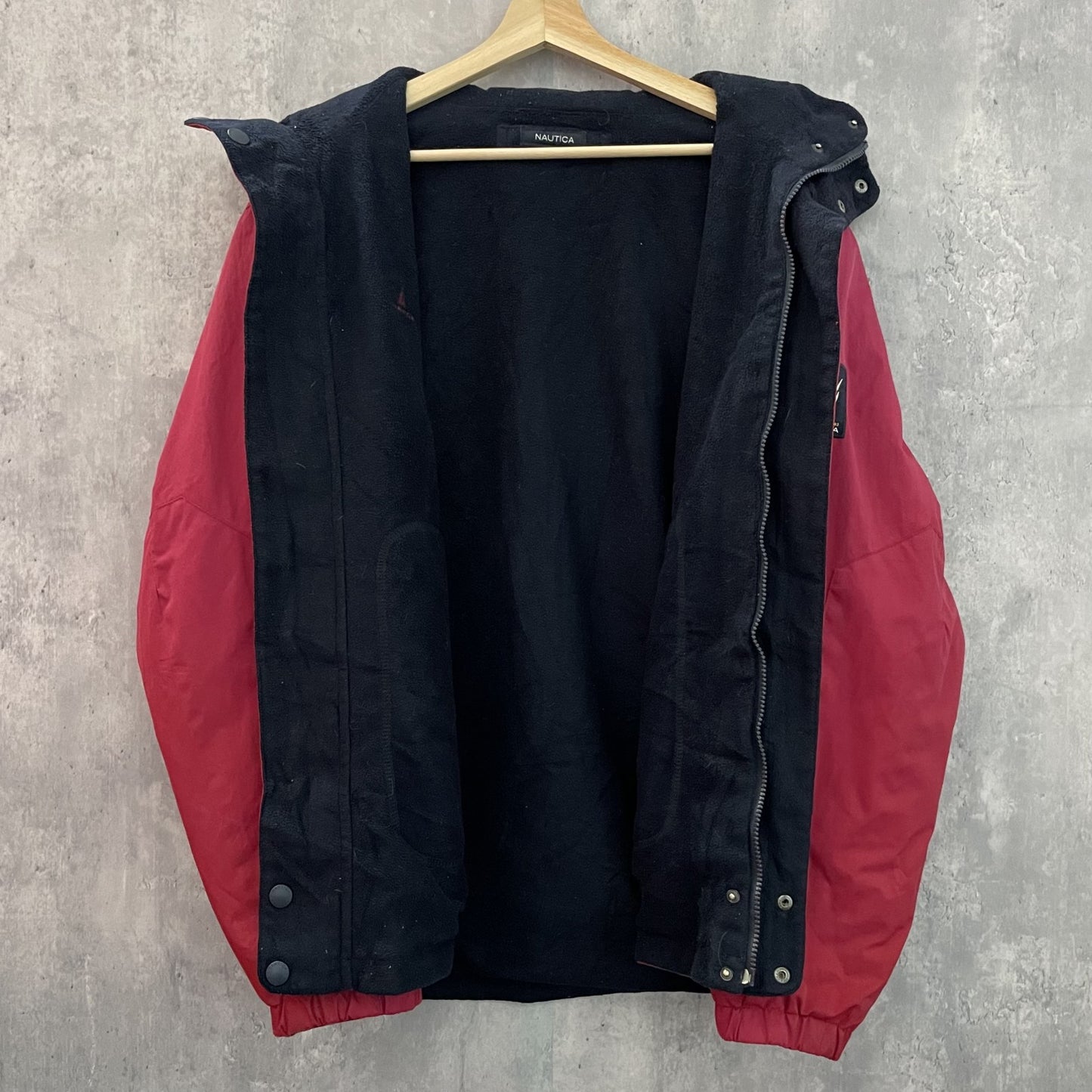 00s vintage 古着 ビンテージ ノーティカ NAUTICA マウンテンパーカー ナイロンジャケット リバーシブル フード付