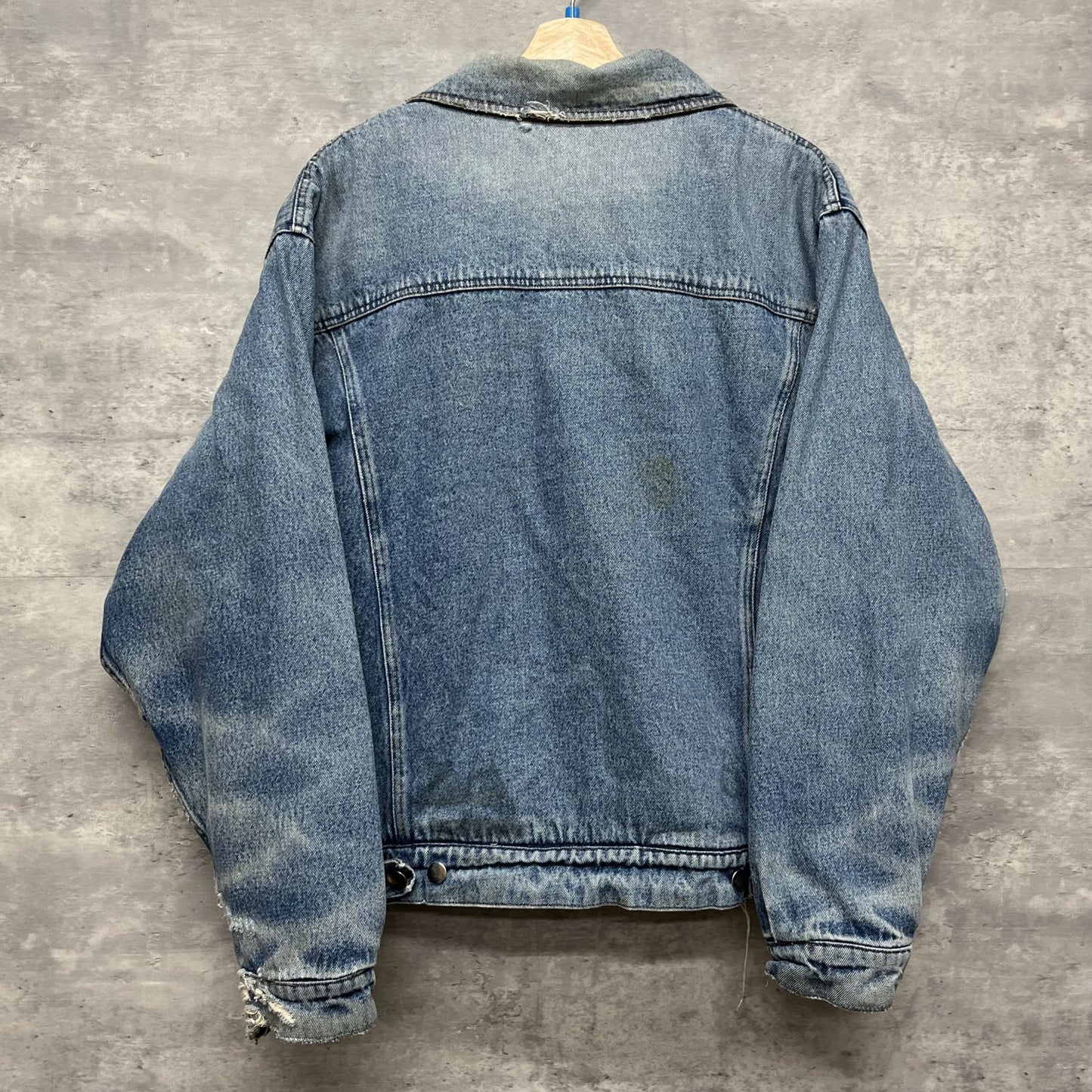 90s vintage 古着 ビンテージ ラングラー Wrangler デニムジャケット デニムボア インディゴ