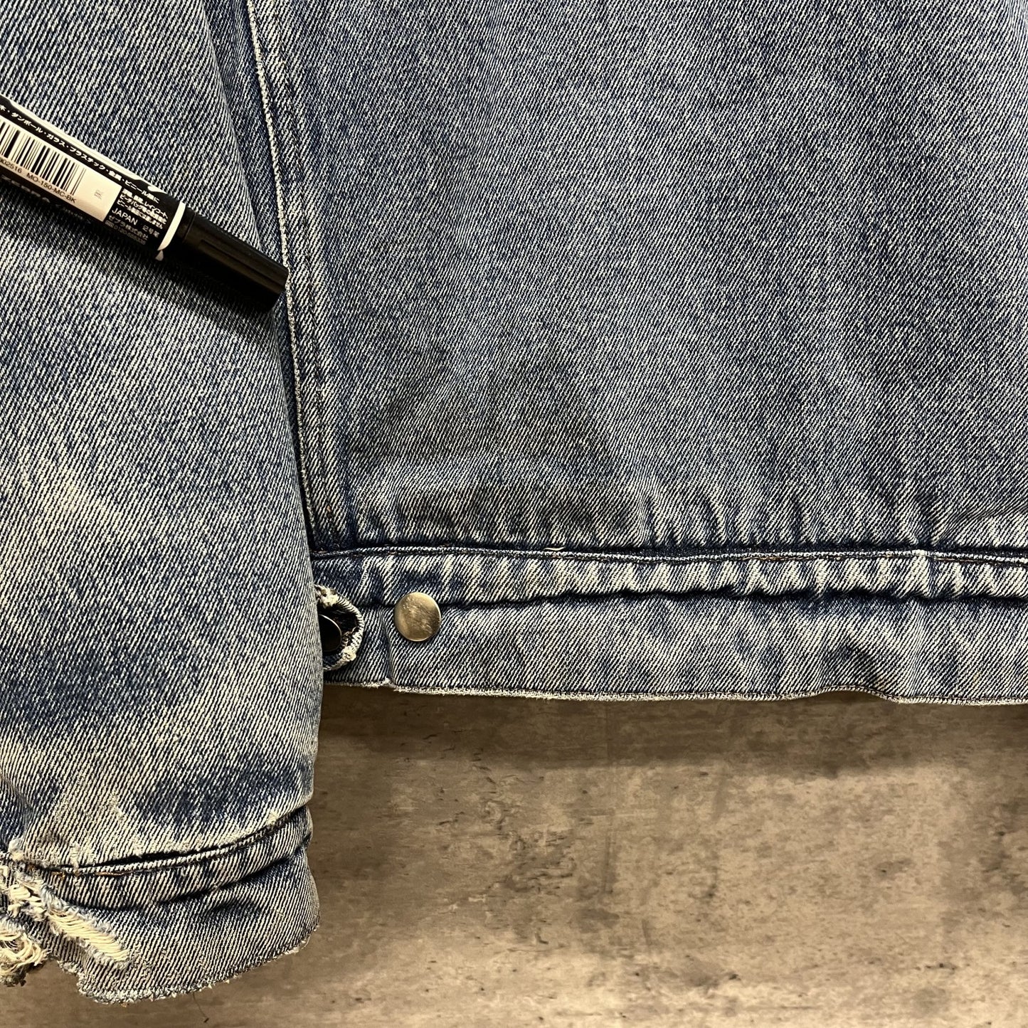90s vintage 古着 ビンテージ ラングラー Wrangler デニムジャケット デニムボア インディゴ