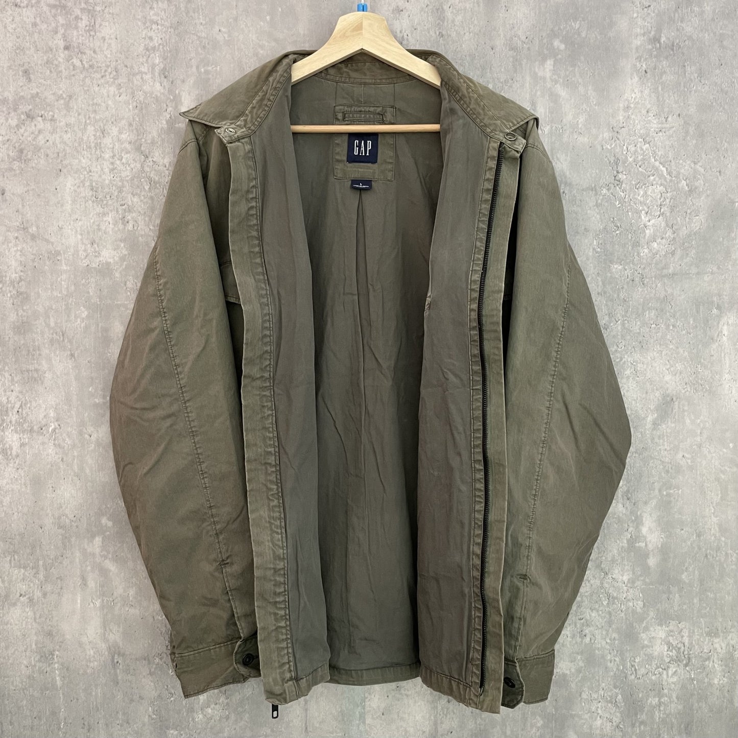 90s vintage 古着 ビンテージ オールドギャップ OLDGAP ワークシャツ ナイロンジャケット ミリタリー アメカジ カジュアル
