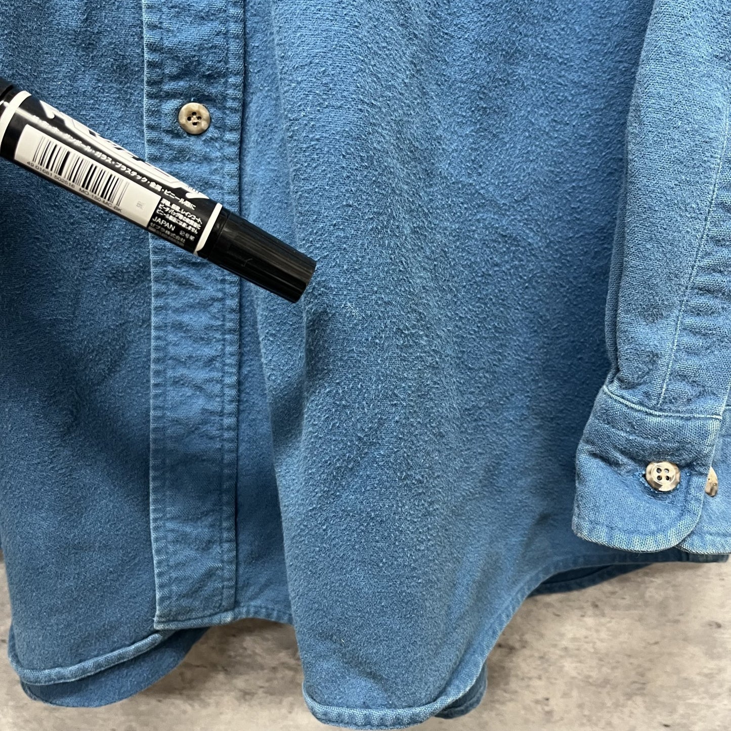 90s vintage 古着 ビンテージ セントジョンズベイ ST.JOHN'S BAY 長袖シャツ シャモアシャツ CHAMOIS CLOTH