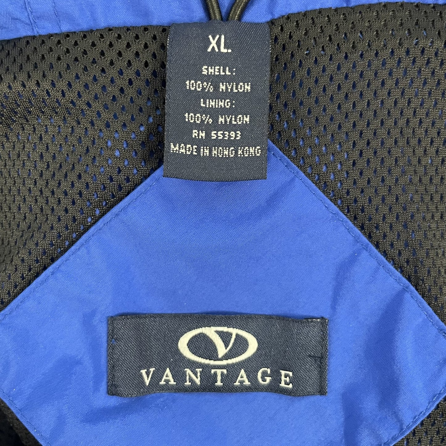 90s vintage 古着 ビンテージ VANTAGE ナイロンジャケット アノラック ストリート ドローコード テック オーバーサイズ