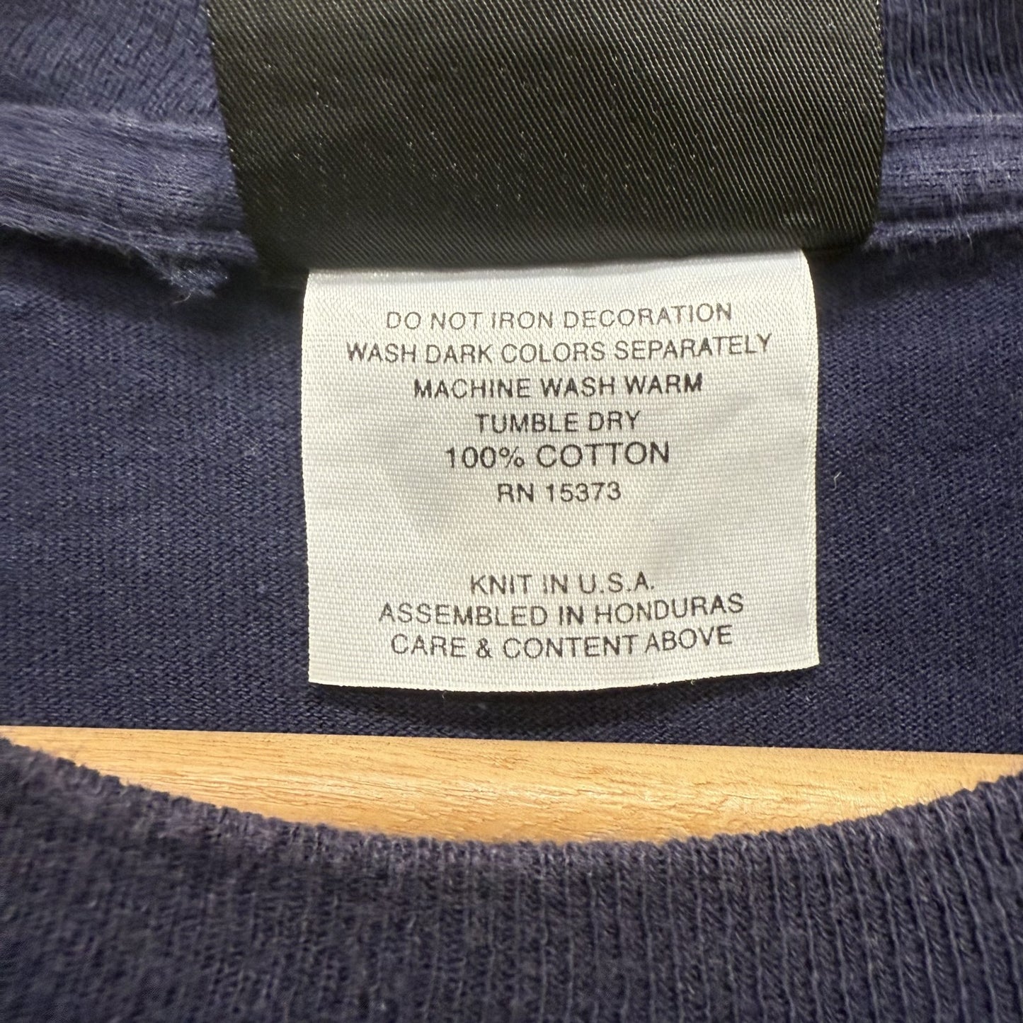 00s vintage 古着 ビンテージ バイカー ストリート スケーター Jones&Mitchell USA製 ネイビー ロンT