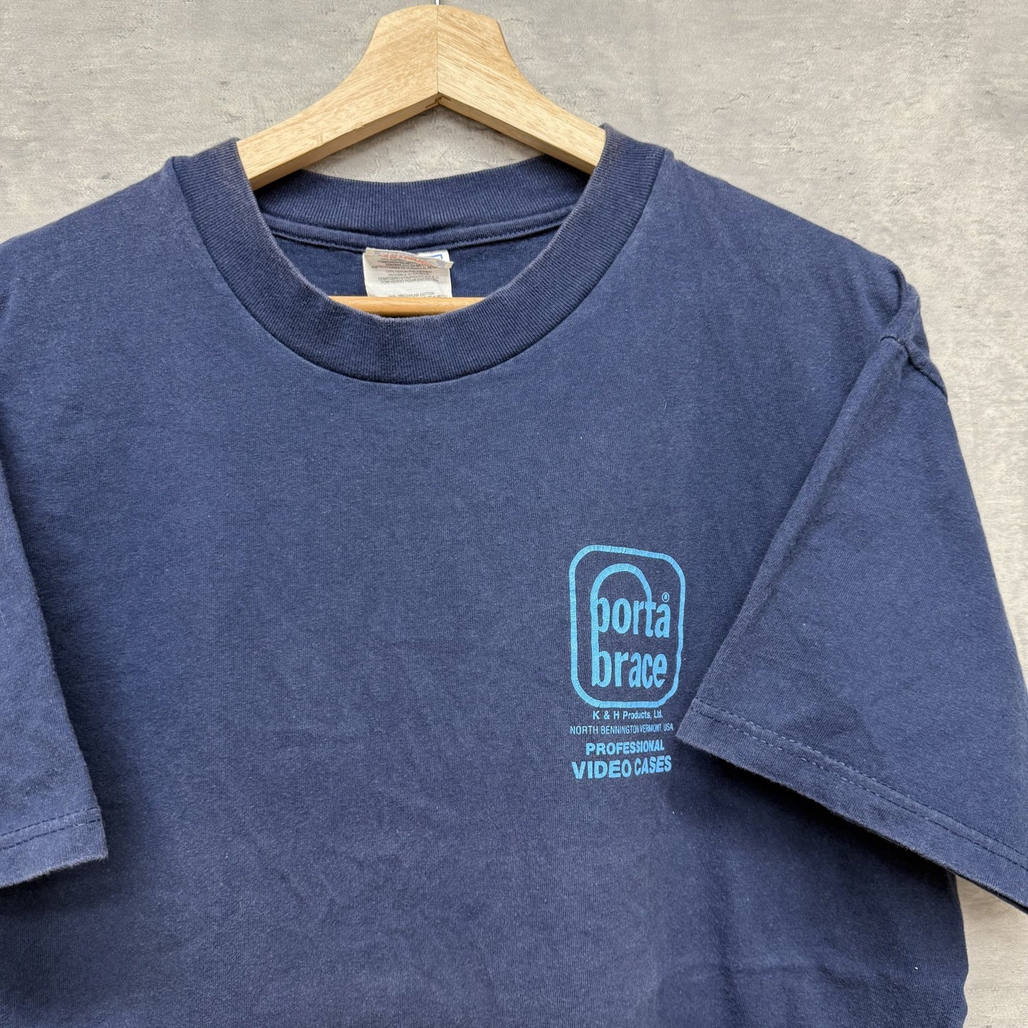 00s vintage 古着 ビンテージ Hanse ヘインズ ボックスシルエット ネイビー
