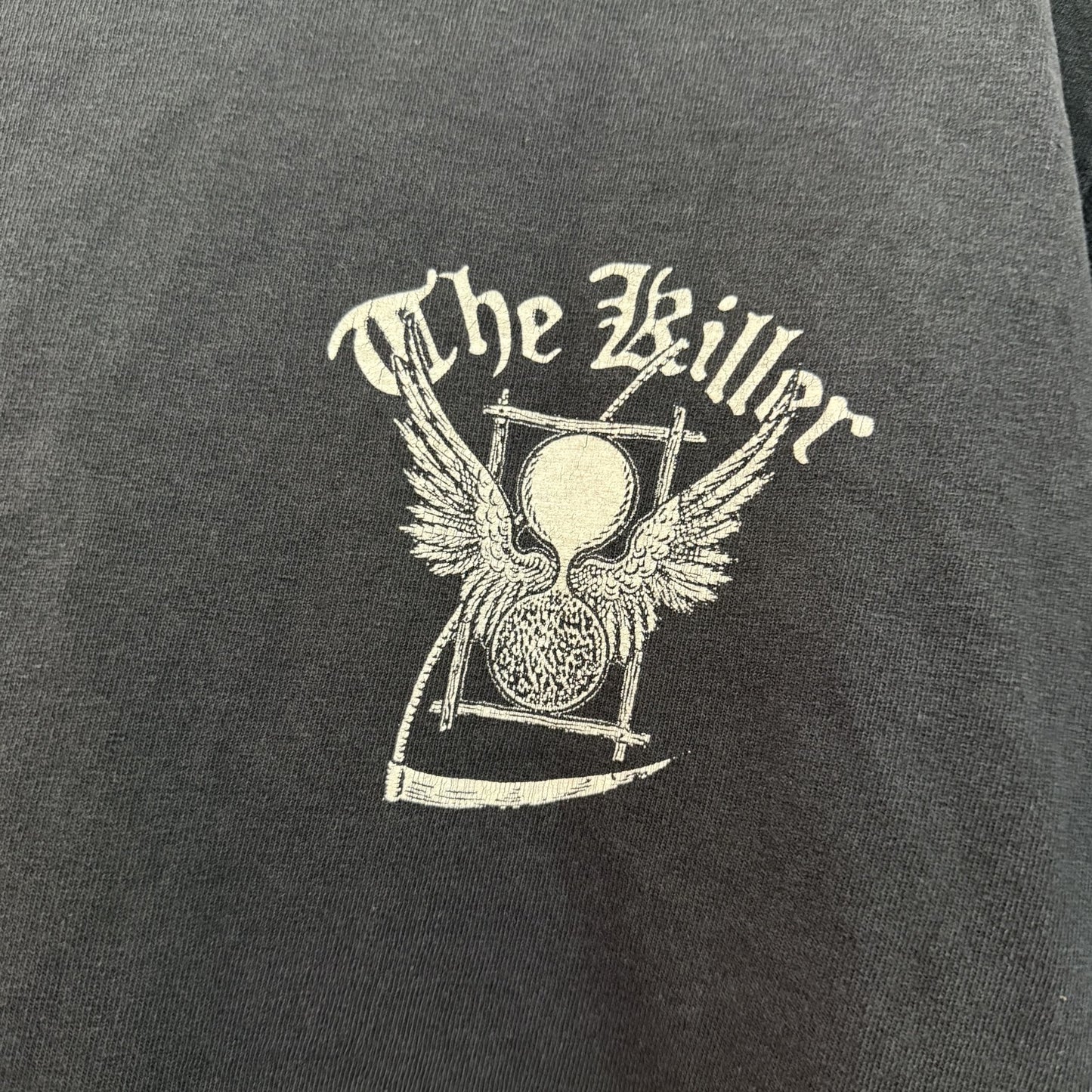 00s vintage 古着 ビンテージ フルーツオブザルーム Tシャツ カジュアル ストリート 胸プリント ブラック