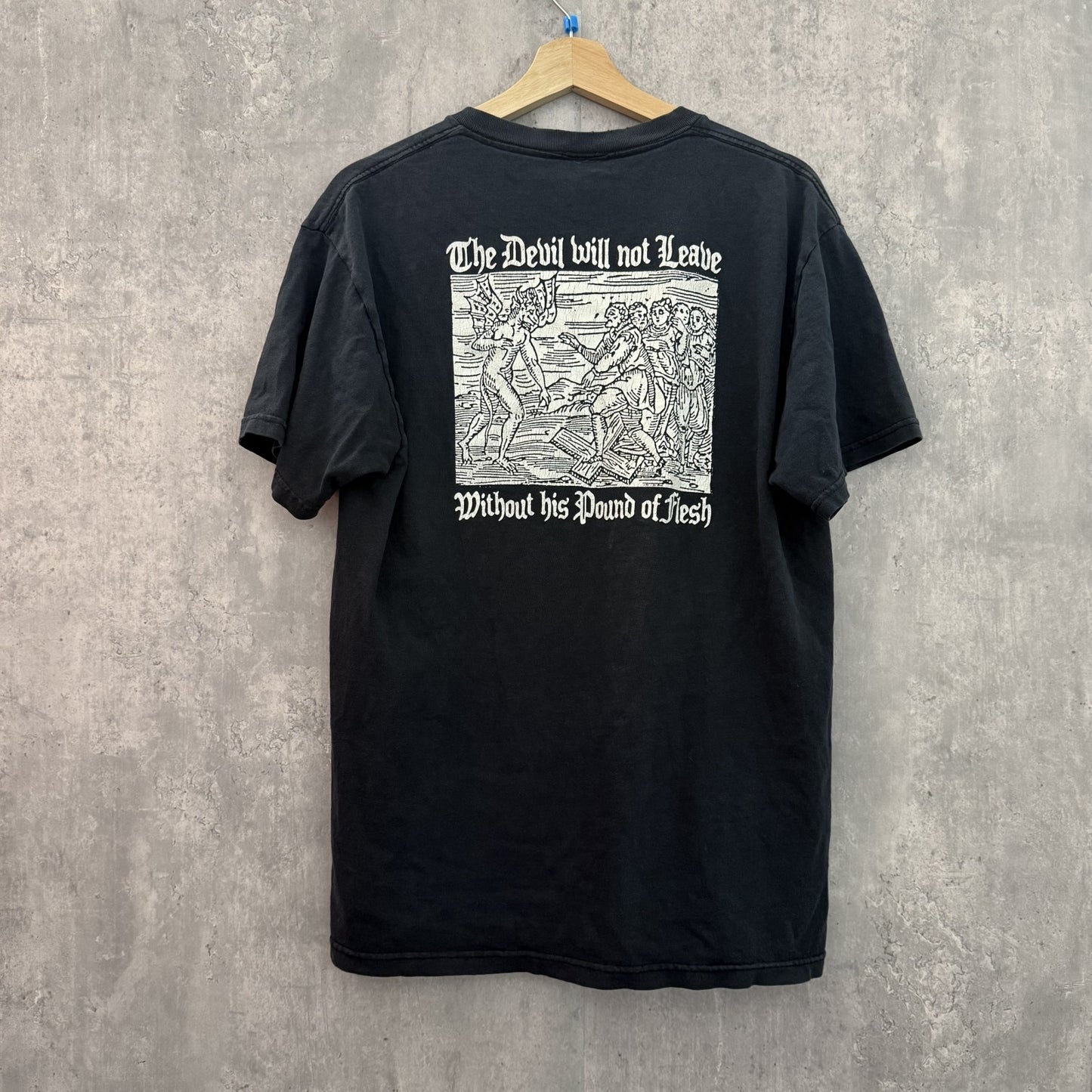 00s vintage 古着 ビンテージ フルーツオブザルーム Tシャツ カジュアル ストリート 胸プリント ブラック
