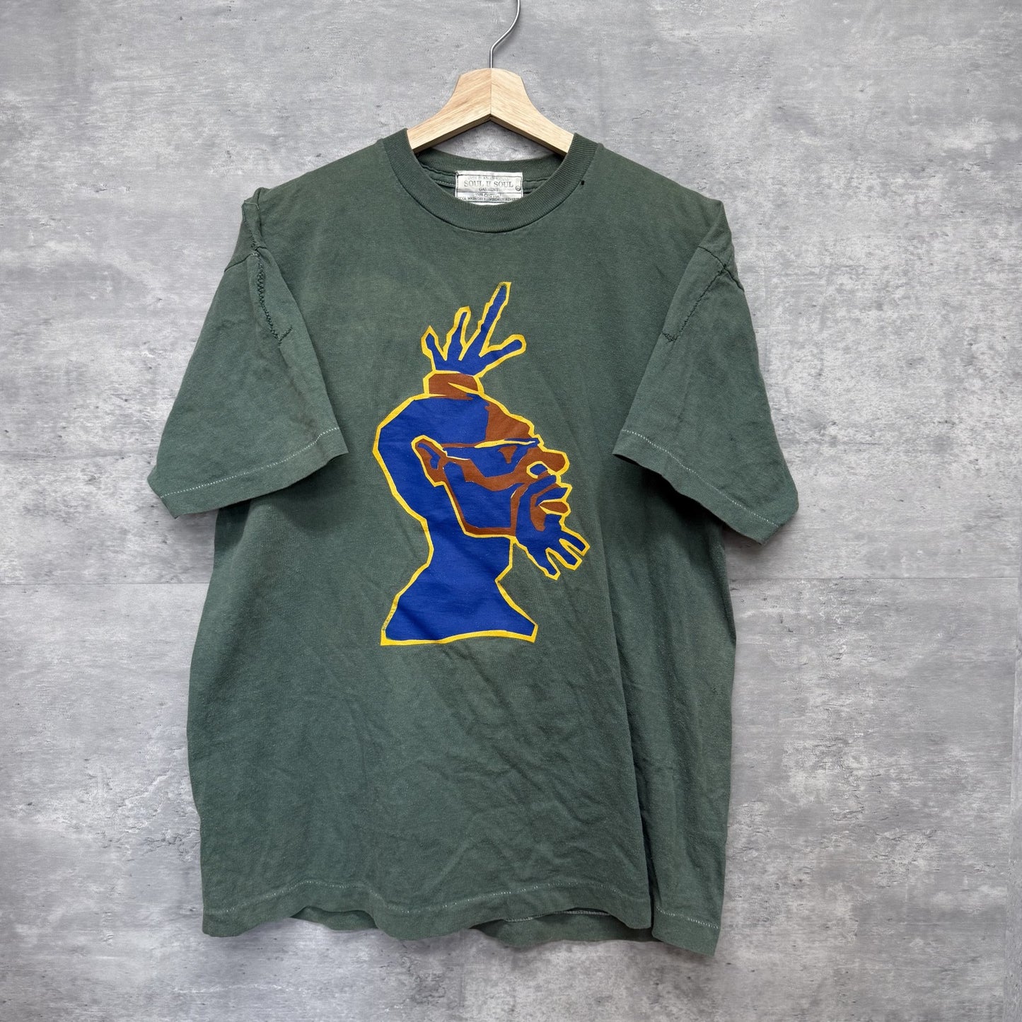 90s vintage 古着 ビンテージ Tシャツ アメカジ カジュアル グリーン メンズ