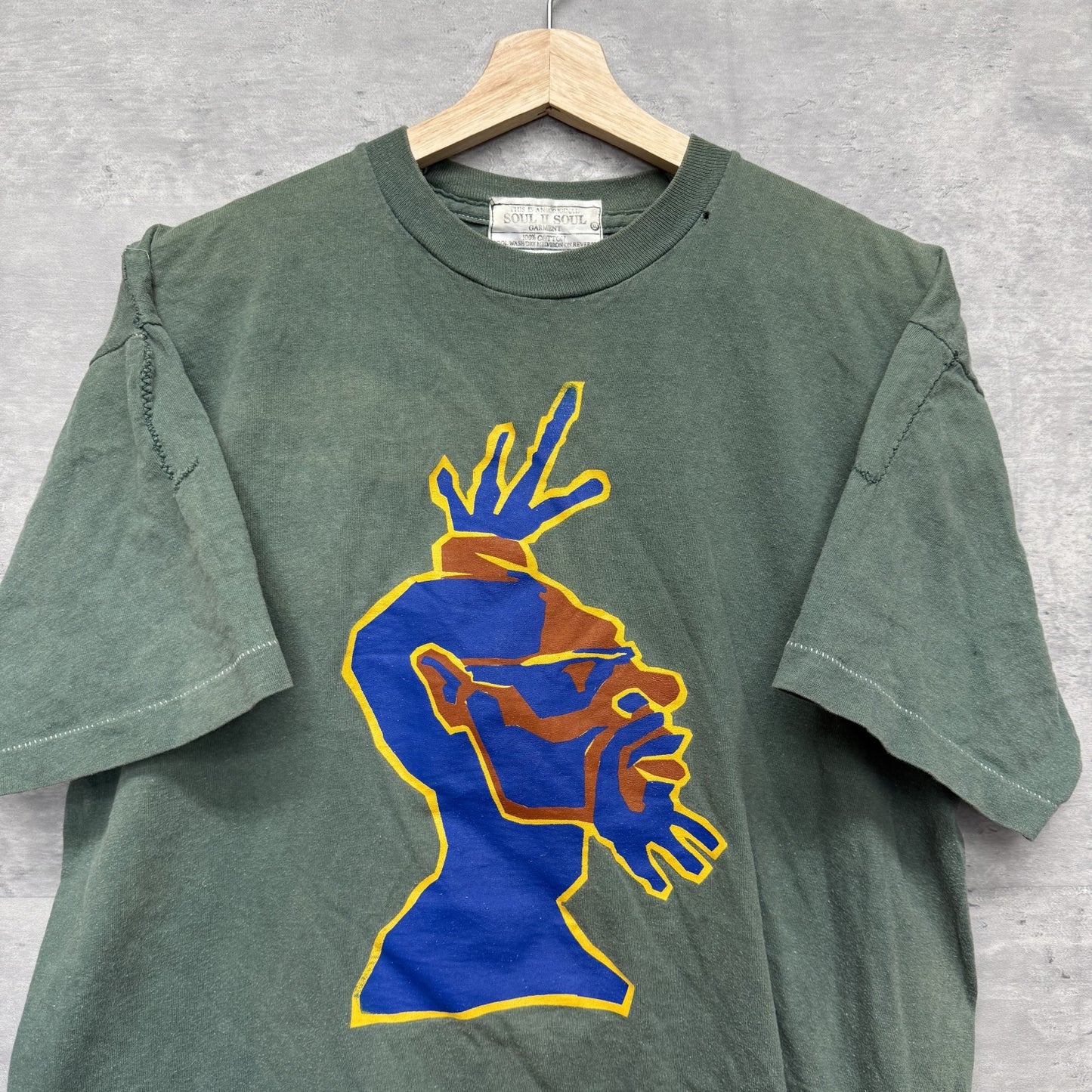 90s vintage 古着 ビンテージ Tシャツ アメカジ カジュアル グリーン メンズ
