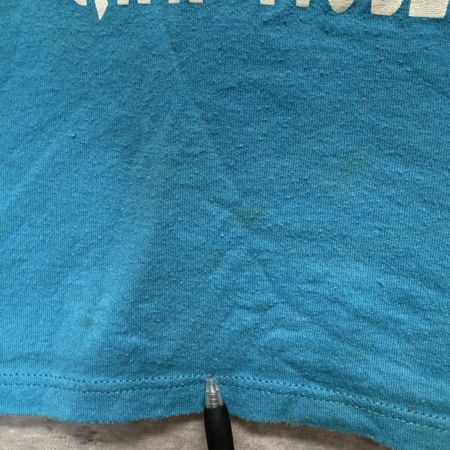 80s 90s vintage 古着 ビンテージ Velva Sheen Tシャツ ガーフィールド キャラクター アメリカ製 ライトブルー