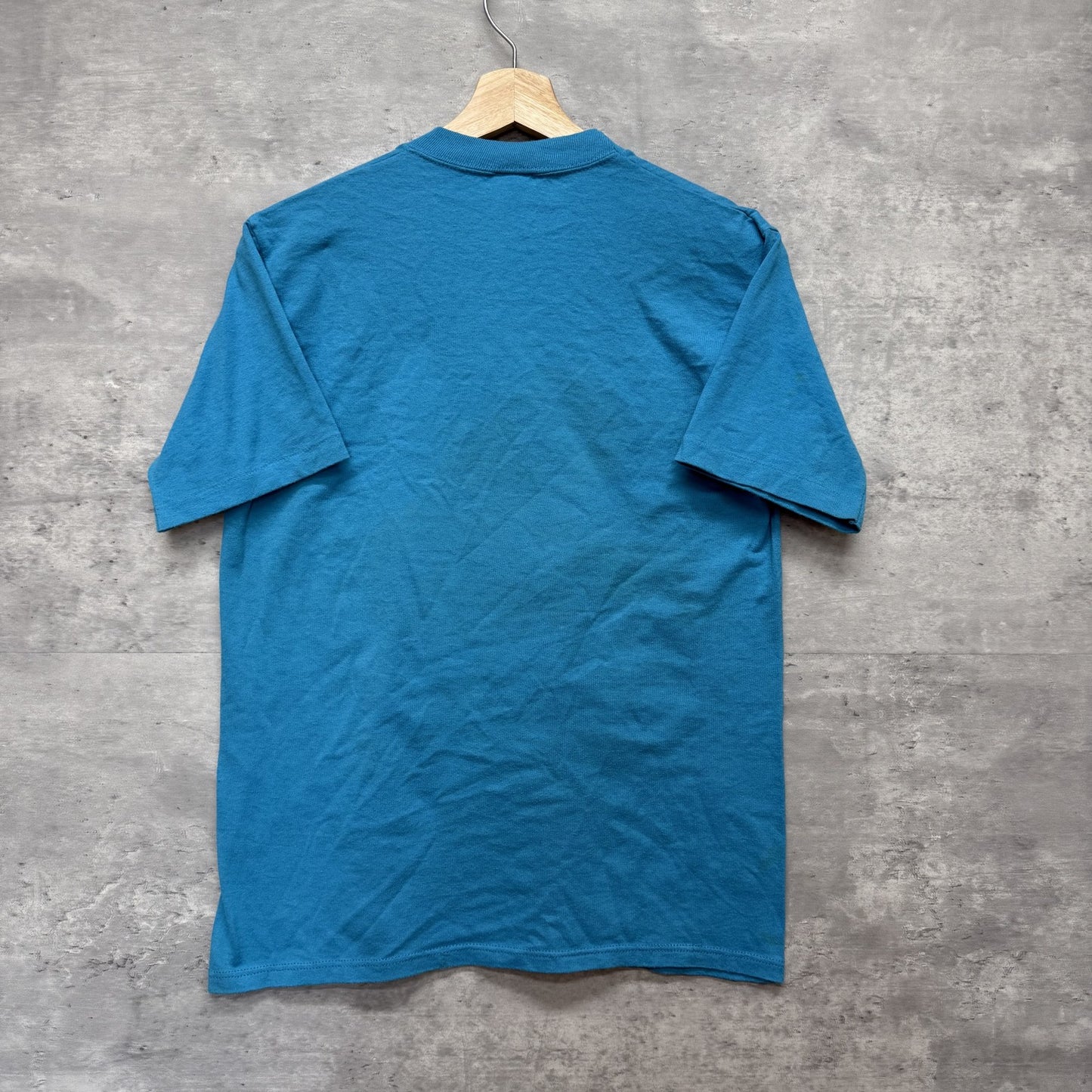 80s 90s vintage 古着 ビンテージ Velva Sheen Tシャツ ガーフィールド キャラクター アメリカ製 ライトブルー