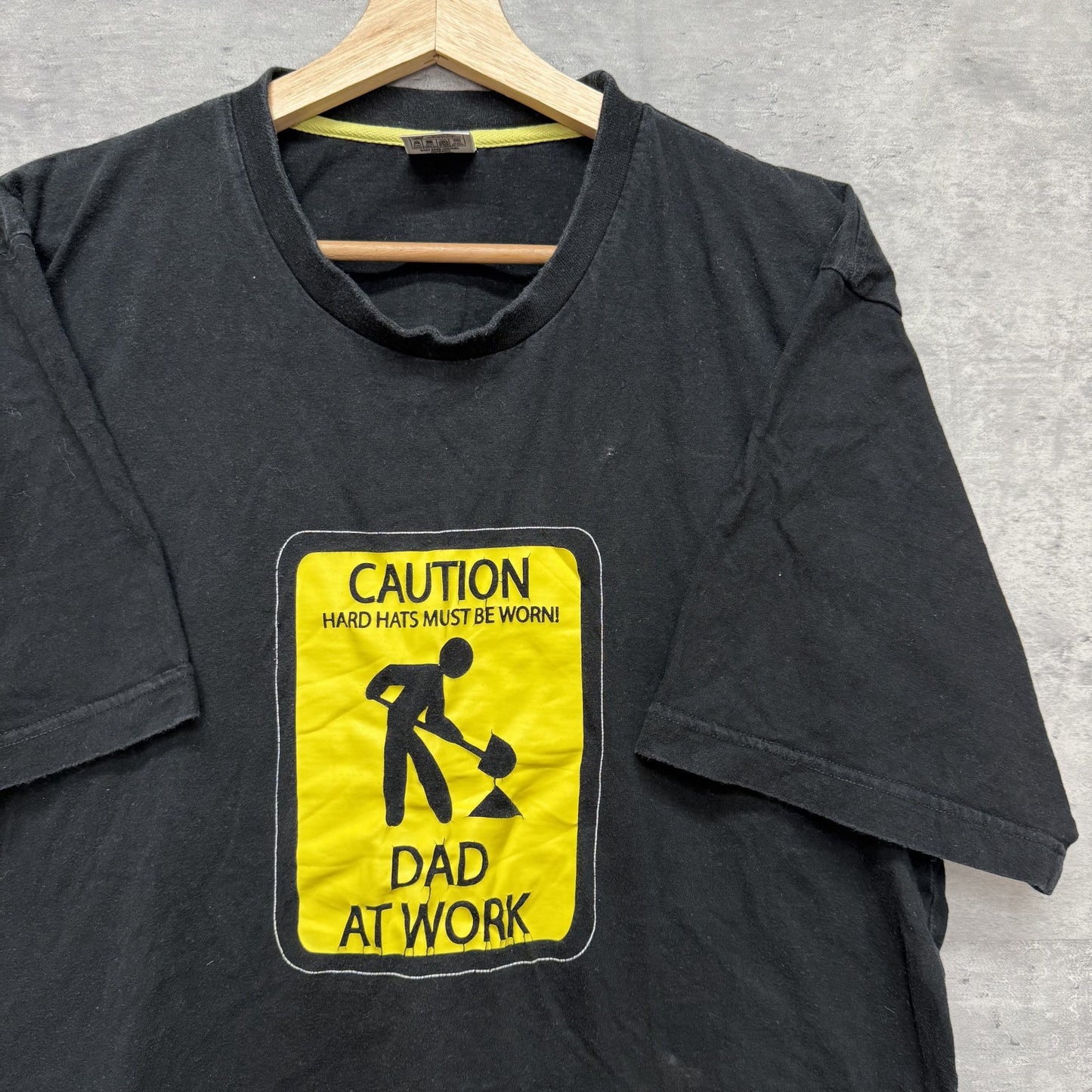 00s vintage 古着 ビンテージ Tシャツ 仕事 ユーモラス カジュアル フロントプリント