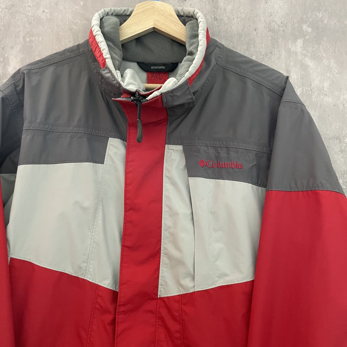 00s vintage 古着 ビンテージ コロンビア Columbia ナイロン マウンテンジャケット フルジップ YOUTH 18-20 アウトドア