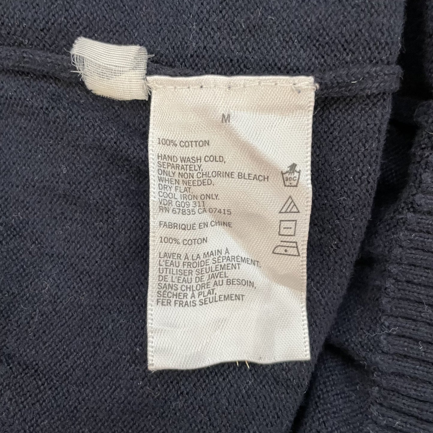 00s vintage 古着 ビンテージ ノーティカ NAUTICA ハーフジップ 長袖シャツ 無地 ロングスリーブ