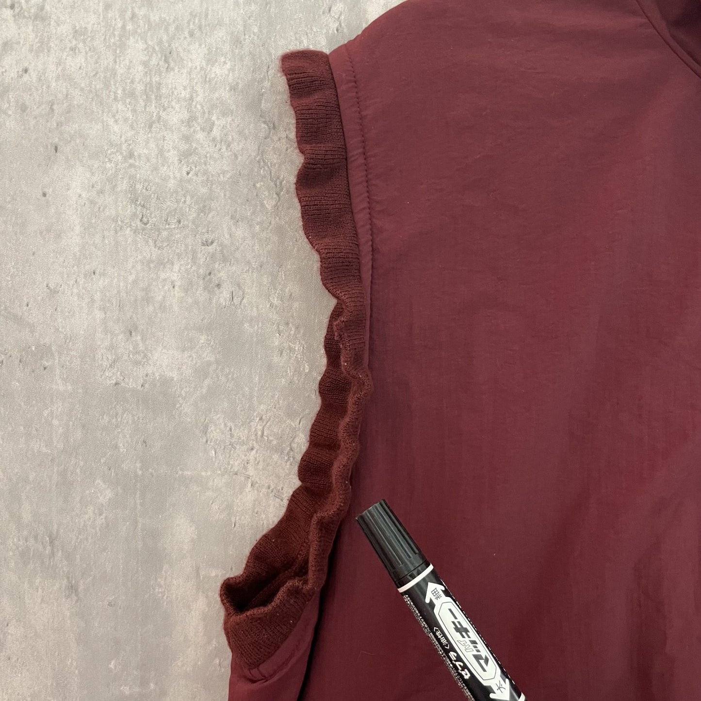 90s vintage 古着 ビンテージ アイゾッド IZOD ナイロン ベスト フルジップ ロゴ刺繍