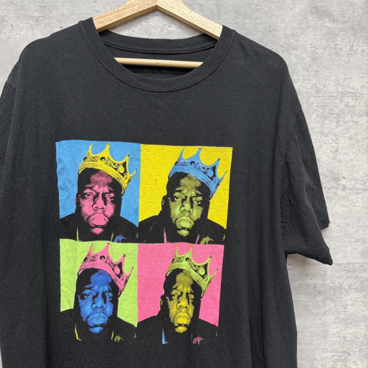 00s vintage 古着 ビンテージ THE Notorious BIG ラッパー ストリート プリント ビギー バンドT