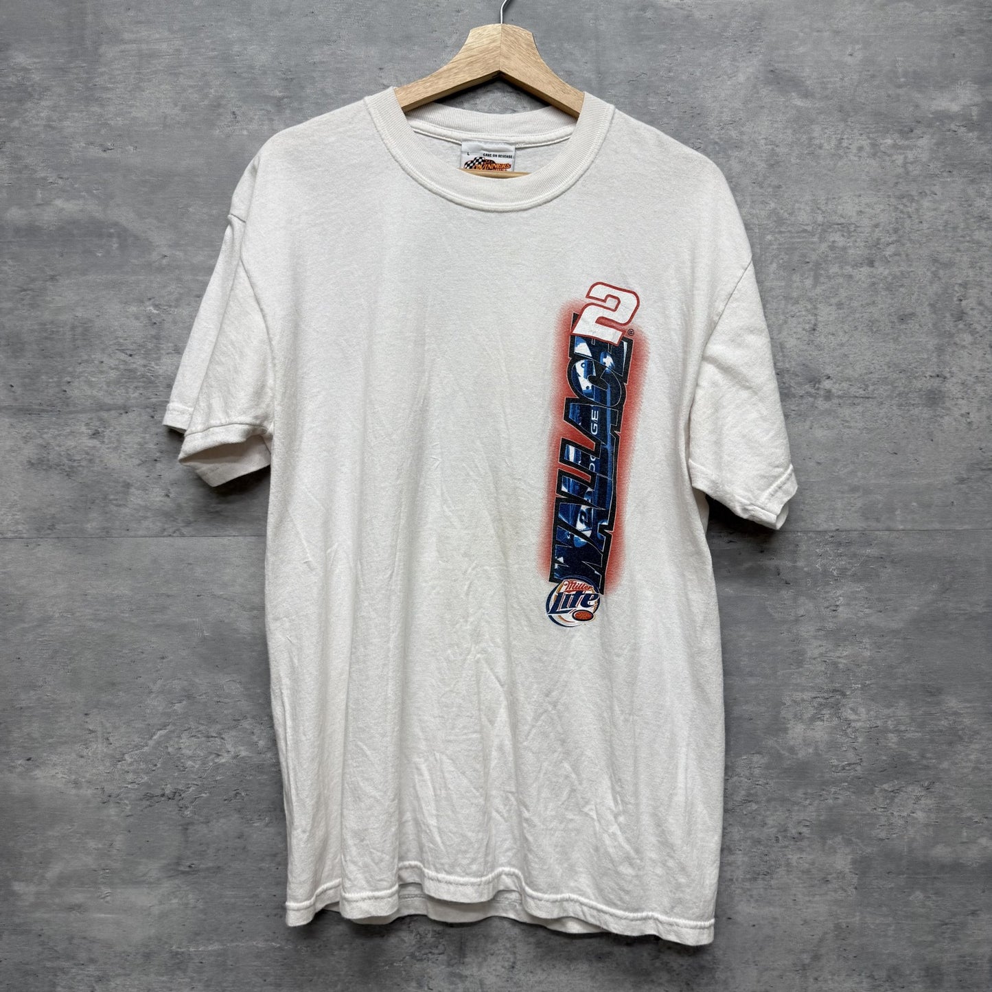 90s vintage 古着 ビンテージ モーター系 ストリート 両面プリント WINNER'S CIRCLE ホワイト
