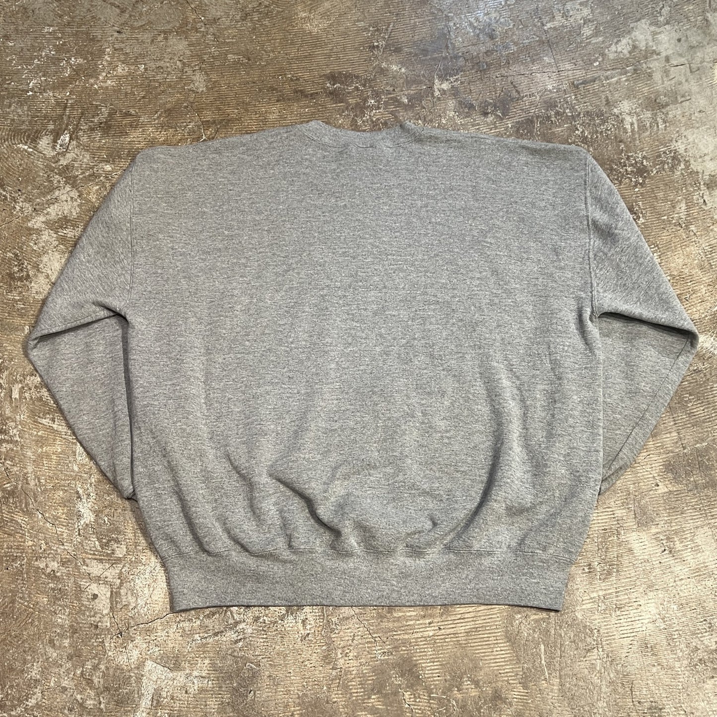 90s Russel カレッジフットボールセンタープリントスウェット グレー XXXL