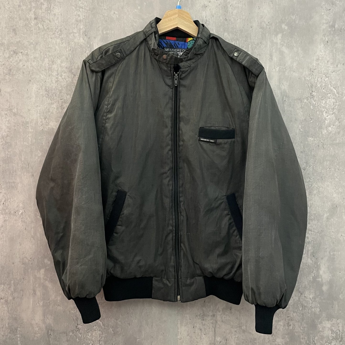 90s 00s vintage 古着 ビンテージ メンバーズオンリー MembersOnly ナイロンジャケット スウィングトップ ストリート テック Y2K