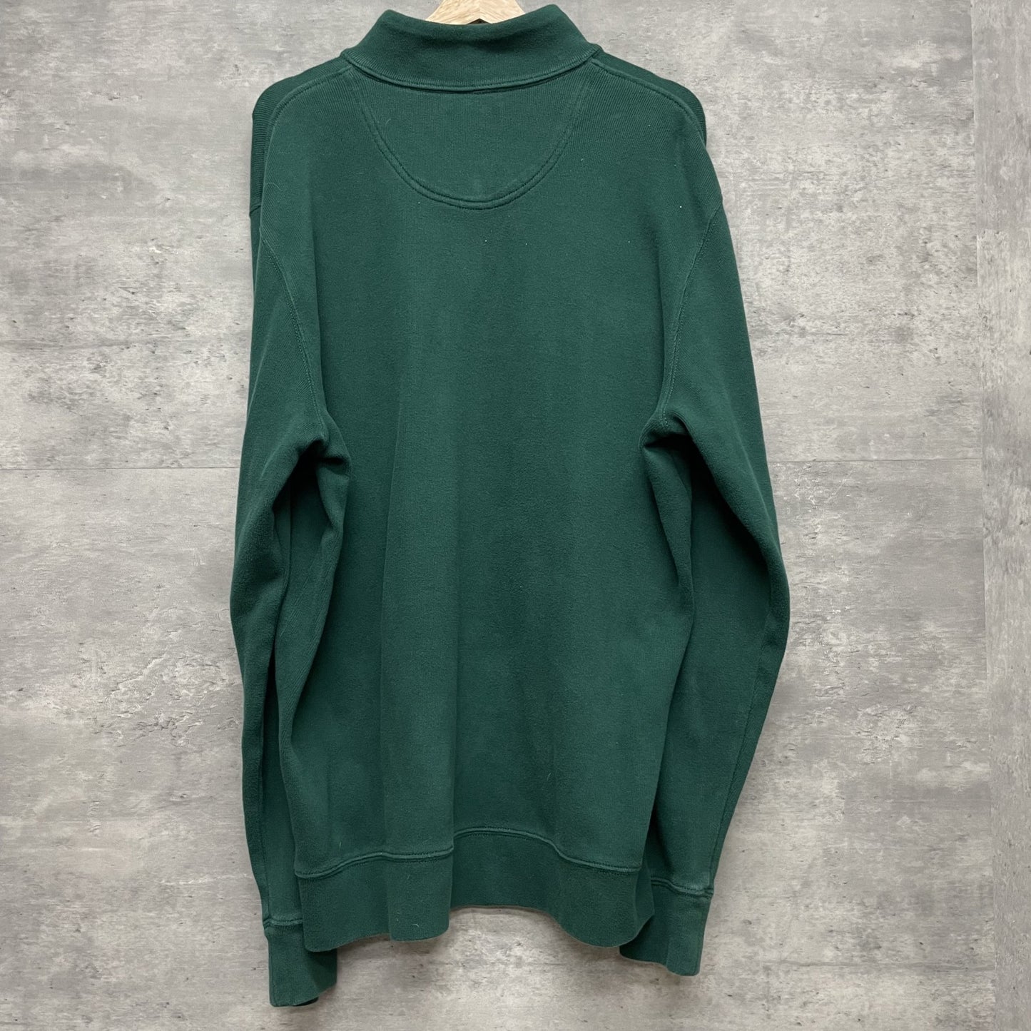 00s vintage 古着 ビンテージ ランズエンド LANDS'END ハーフジップスウェット トレーナー 紳士