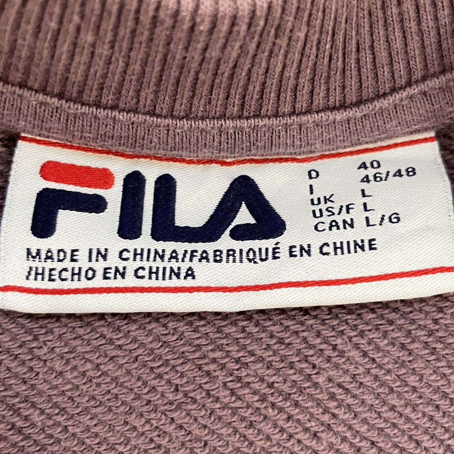 00s vintage 古着 ビンテージ フィラ FILA スウェット オーバーサイズ ロゴワッペン シンプル
