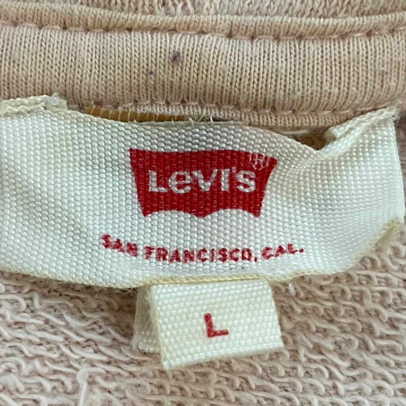 00s vintage 古着 ビンテージ リーバイス Levi's パーカー スウェット フーディー トレーナー ロゴ刺繍