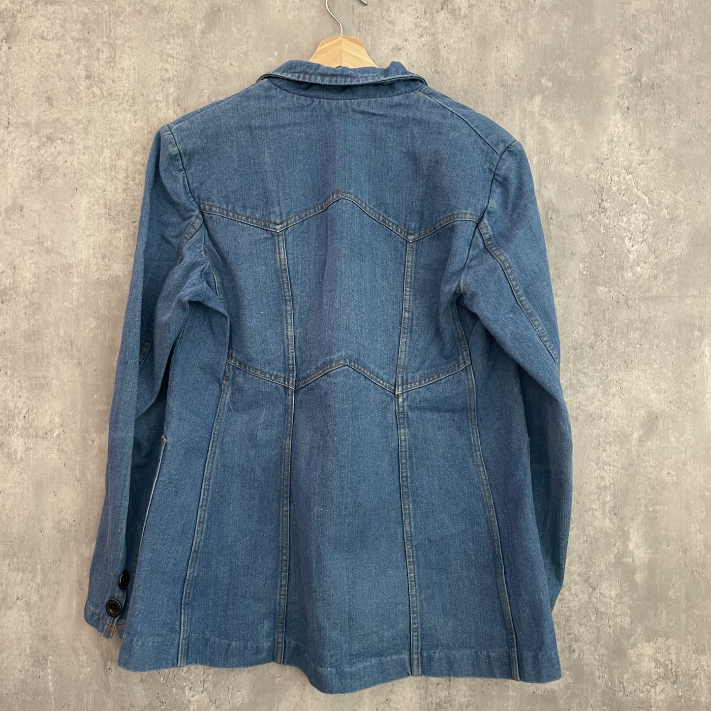 90s vintage BRITTANIA SPORTS WEAR デニムジャケット テーラードジャケット 古着 ビンテージ