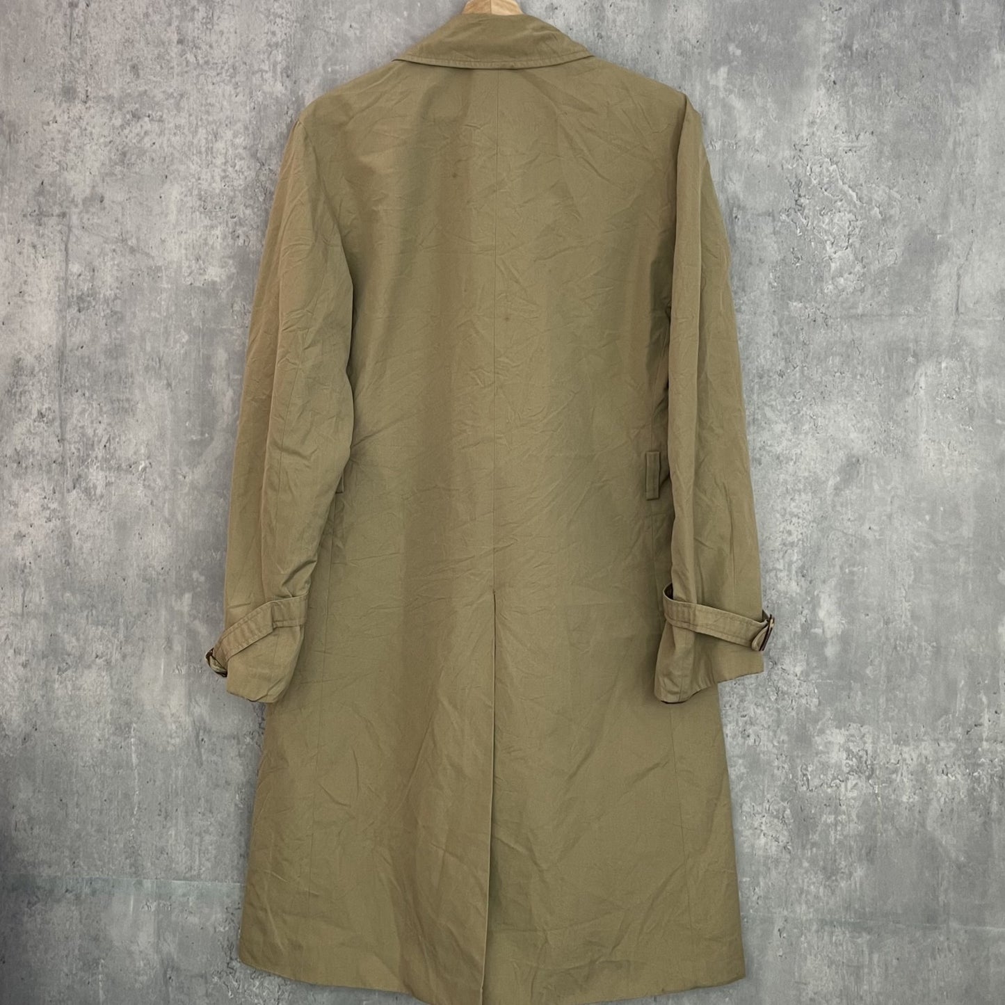 40s vintage HAIMLO レインコート 希少 古着 ビンテージ ステンカラー コート クルミボタン XLサイズ