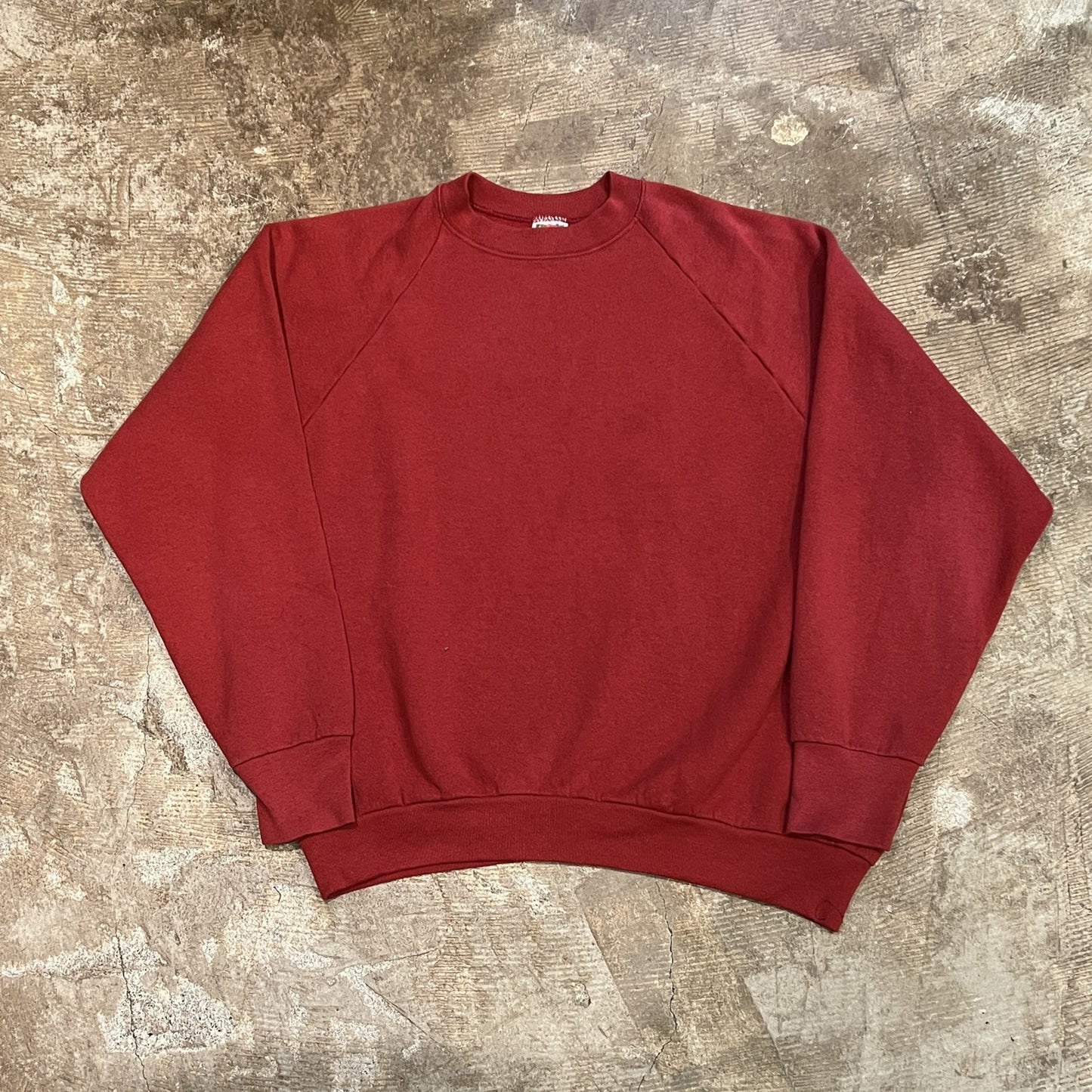 FRUIT OF THE LOOM 赤 スウェット XL