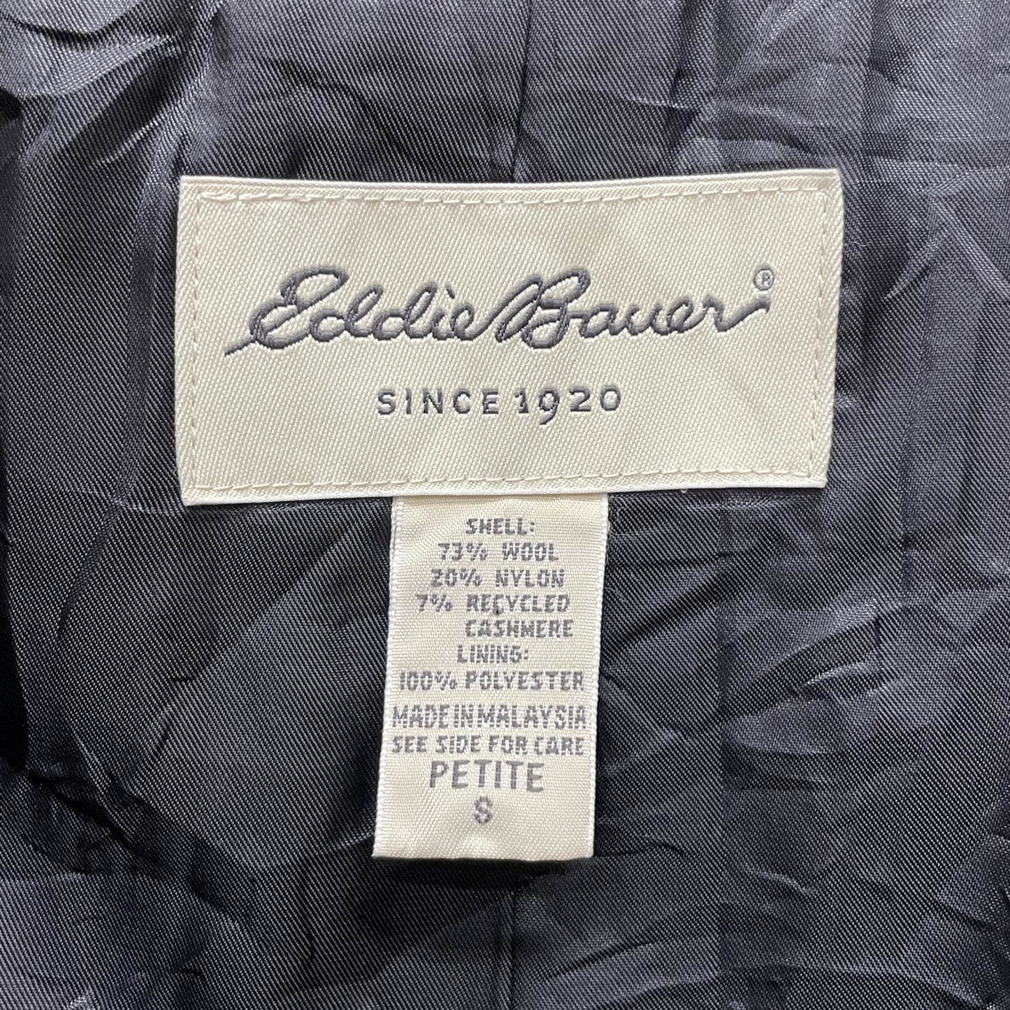 90s vintage 古着 ビンテージ エディバウアー EddieBauer Pコート ウール アウトドア