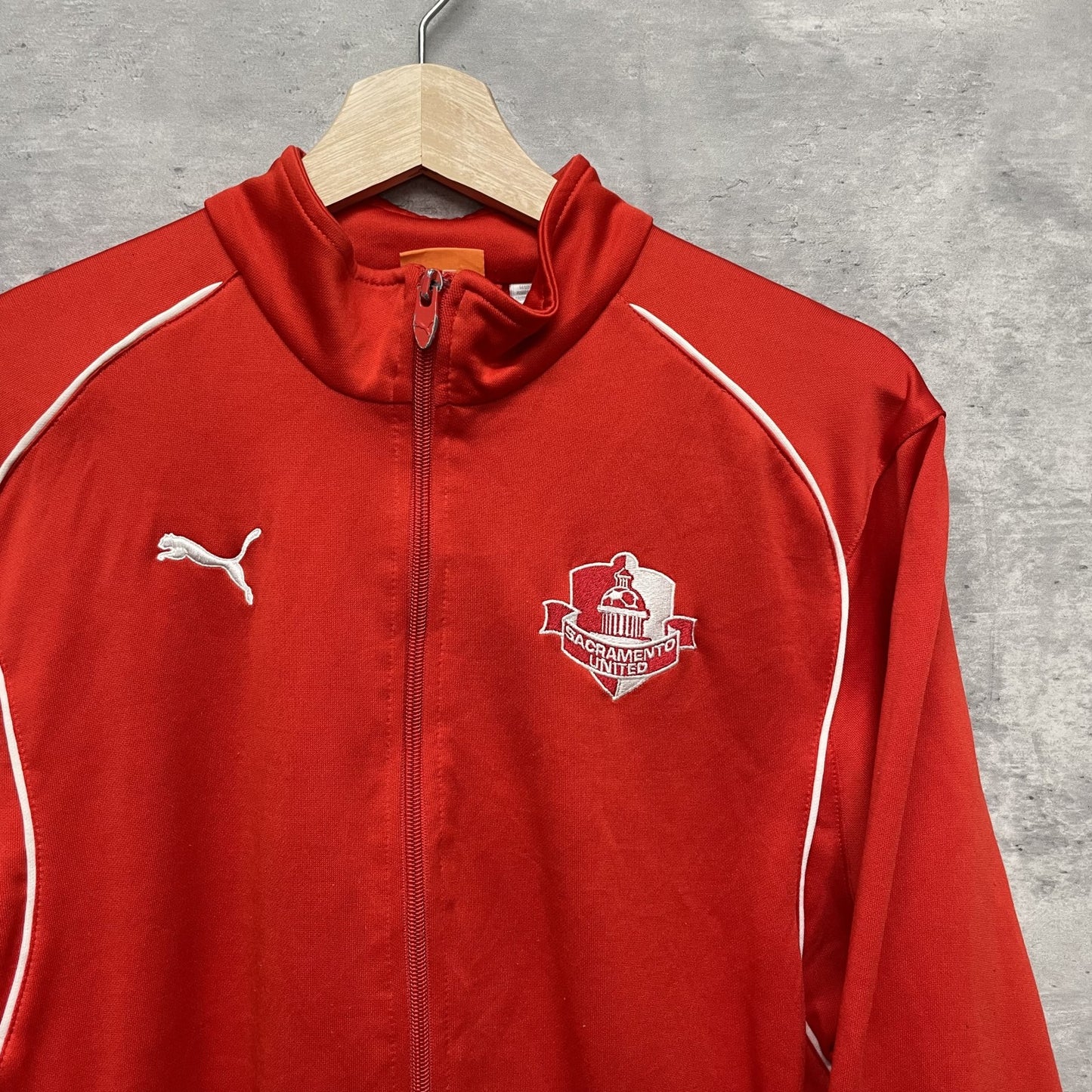 00s vintage 古着 ビンテージ PUMA プーマ カレッジ トラックジャケット スポーツ フルジップ ストリート