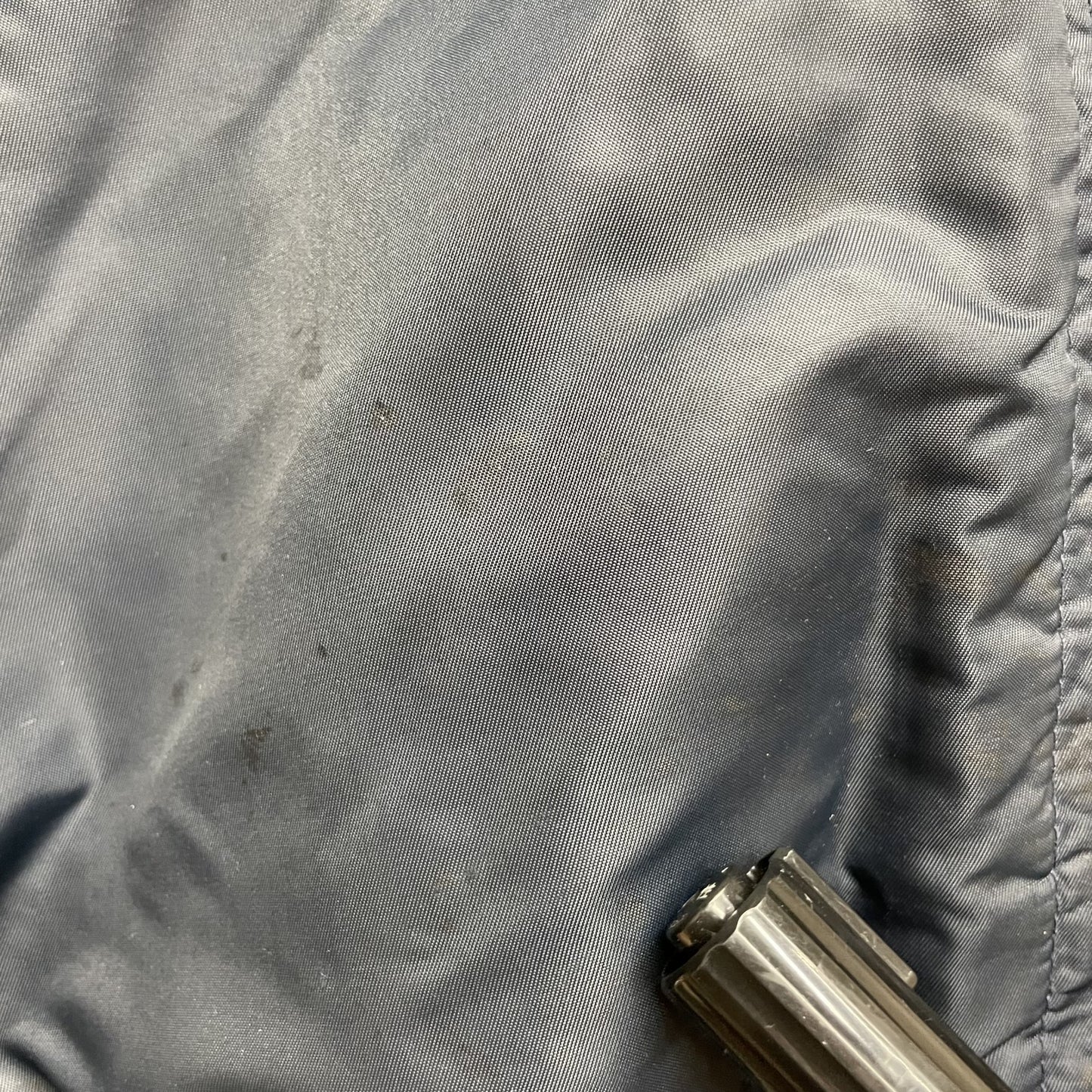 60s 70s vintage B-15タイプ SWIFTジップ フライトジャケット 裏ボア ネイビー アルミ