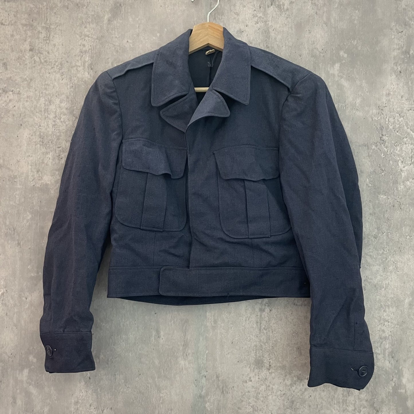 50s vintage USAIRFORSE USA製 アイクジャケット ウール ショート丈 ネイビー