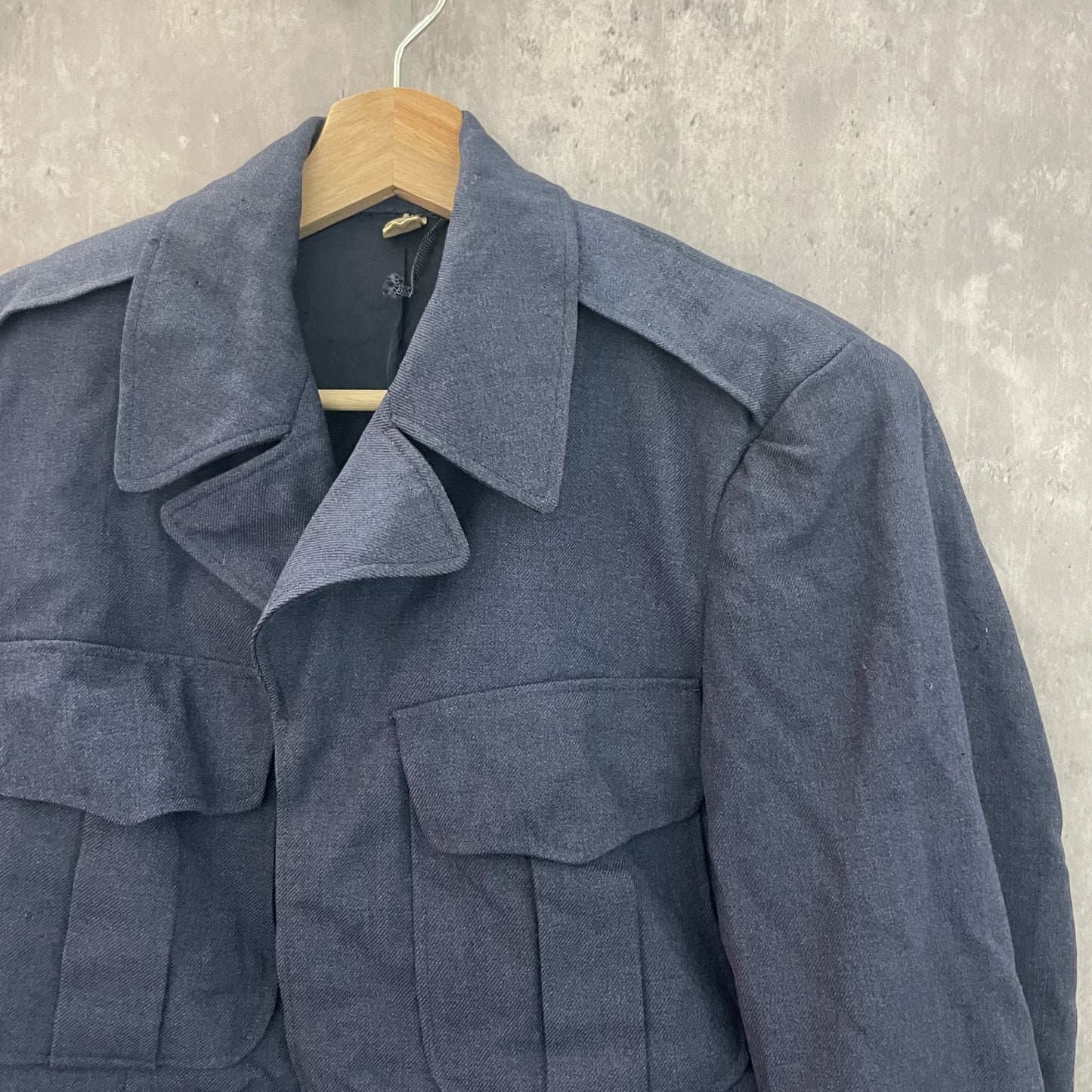 50s vintage USAIRFORSE USA製 アイクジャケット ウール ショート丈 ネイビー