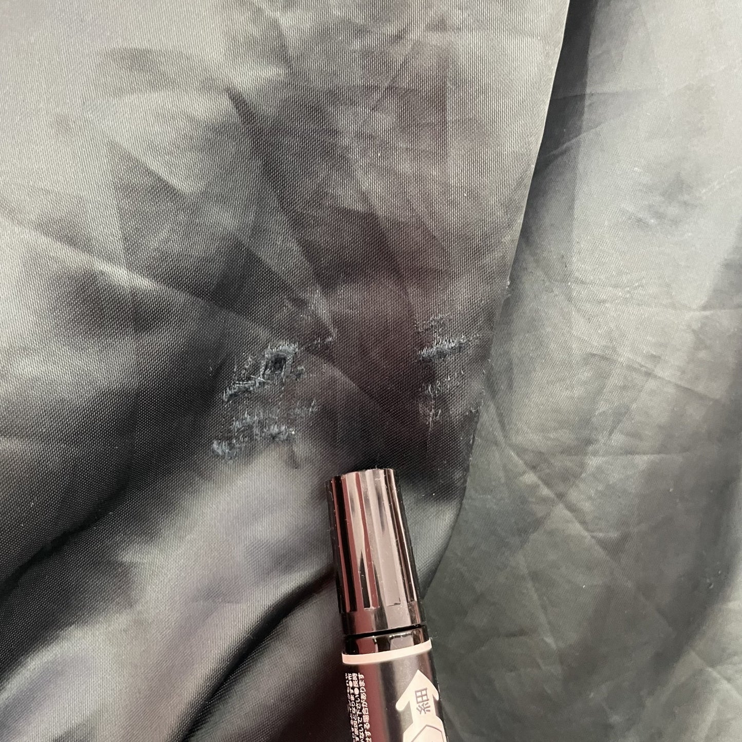 90s vintage 古着 ビンテージ USA製 AUBURN ナイロンスタジャン ラグラン アメカジ バック刺繍