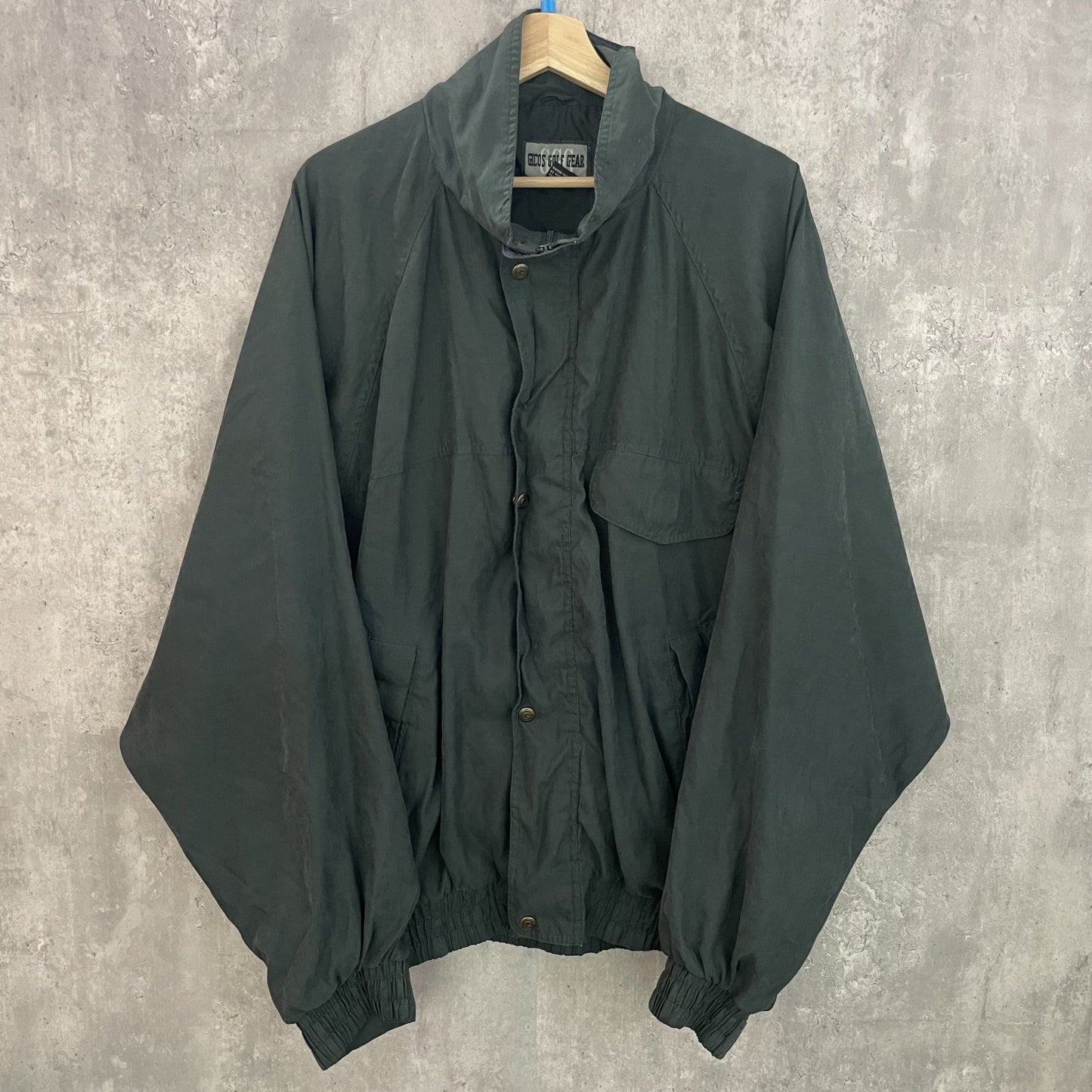 90s vintage 古着 ビンテージ GICOS GOLF GEAR ナイロンジャケット ストリート スケーター フルジップ