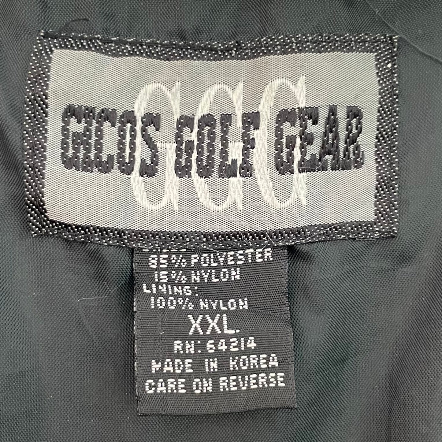 90s vintage 古着 ビンテージ GICOS GOLF GEAR ナイロンジャケット ストリート スケーター フルジップ