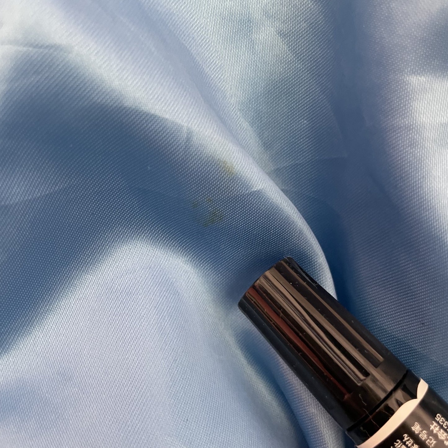 90s vintage 古着 ビンテージ スタジャン HILTON ヒルトン USA製 アメカジ ライトブルー 刺繍ロゴ